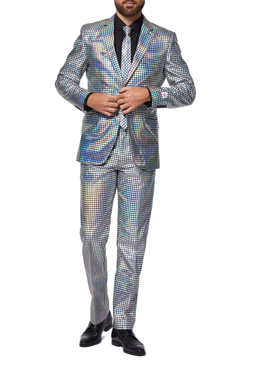 Discoballer  2 Piece Suit + Tie