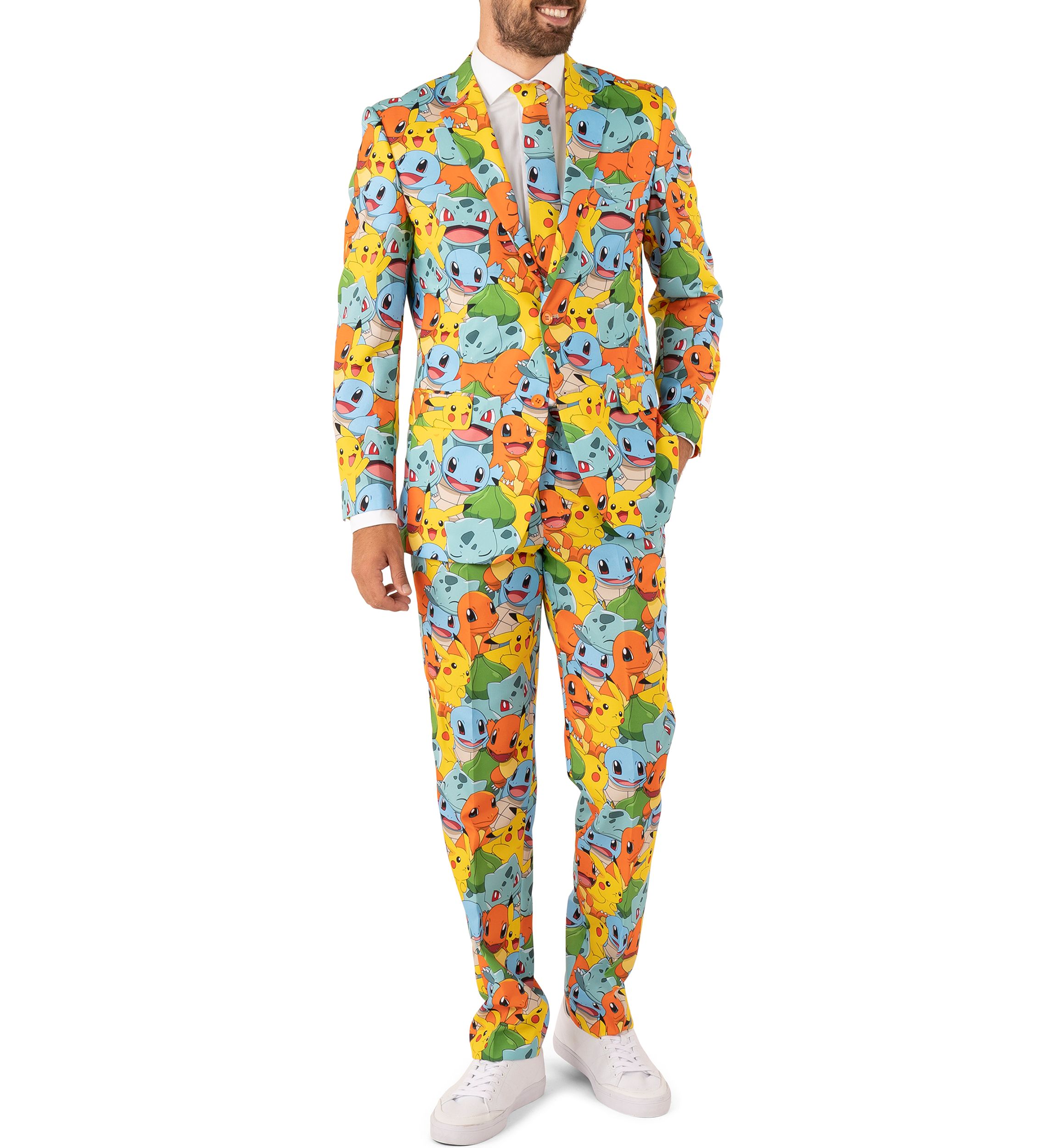 Pokémon  2 Piece Suit + Tie