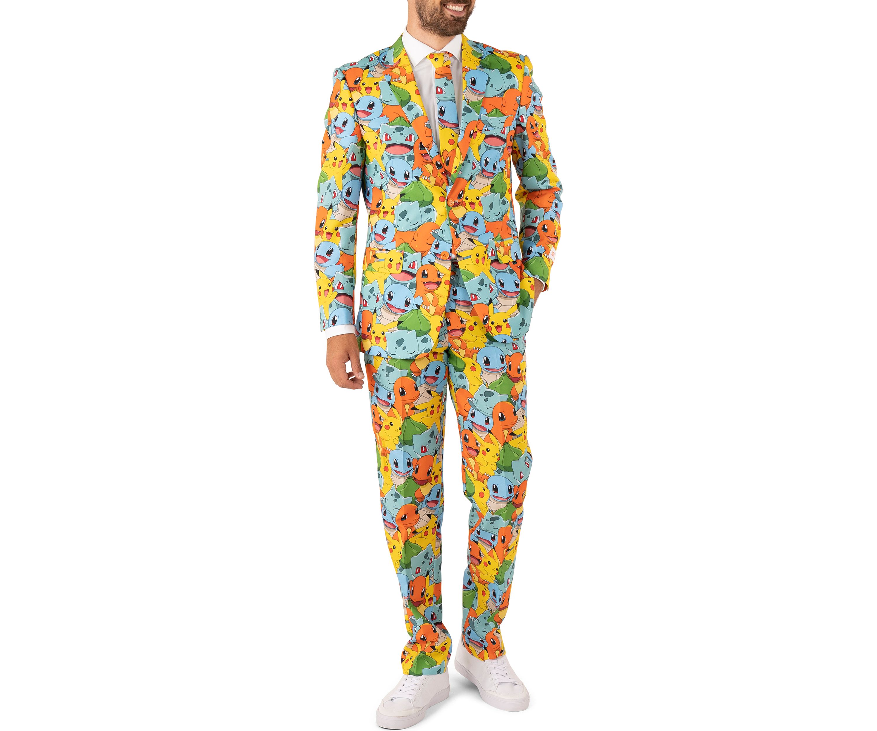 Pokémon  2 Piece Suit + Tie