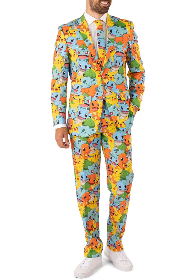 Pokémon  2 Piece Suit + Tie