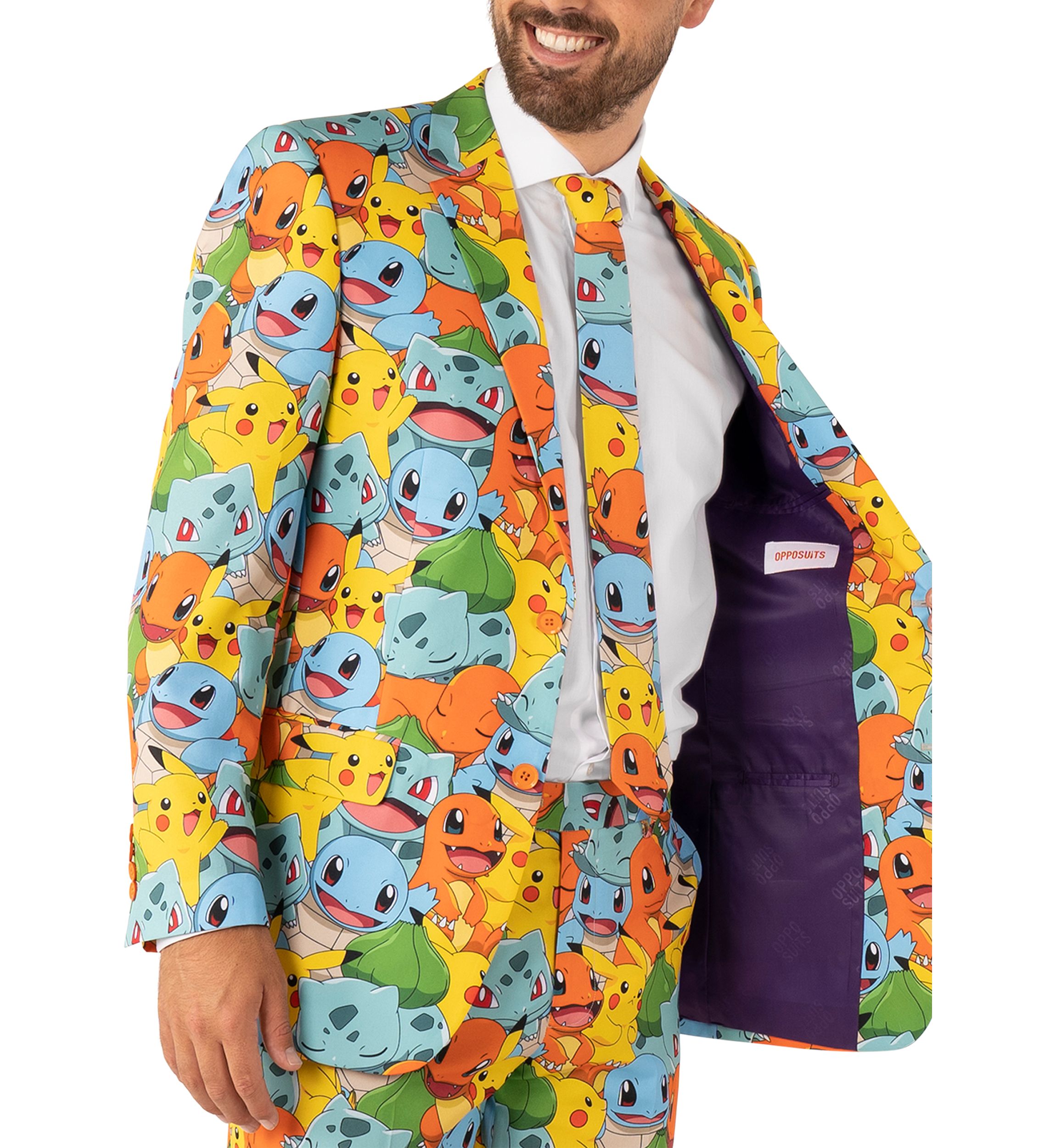 Pokémon  2 Piece Suit + Tie