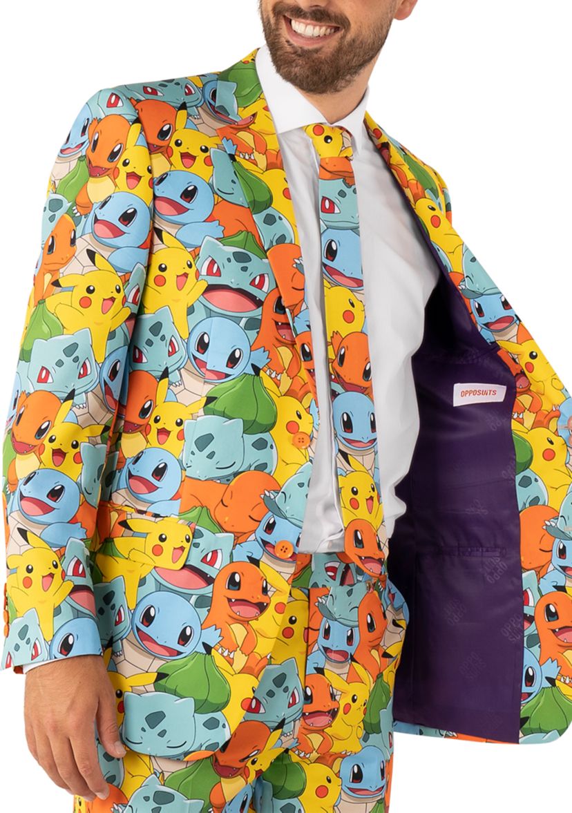 Pokémon  2 Piece Suit + Tie