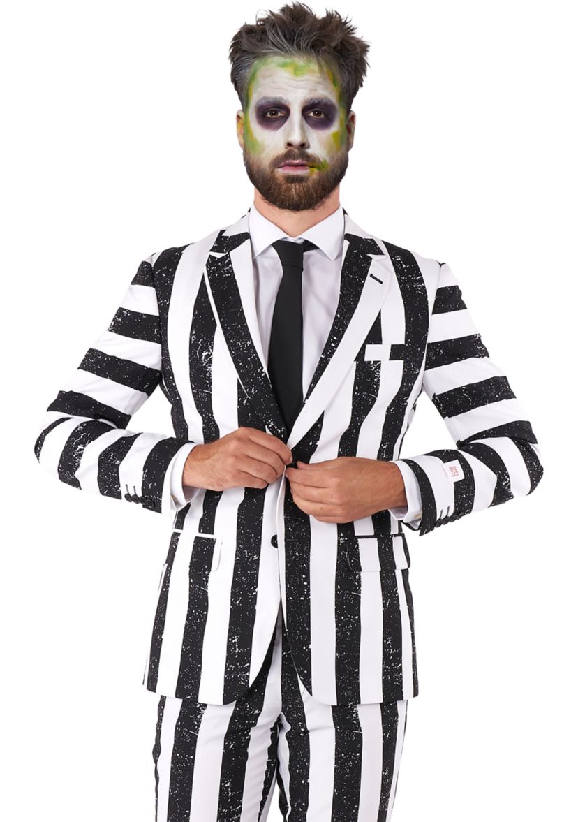 Beetlejuice  2 Piece Suit + Tie
