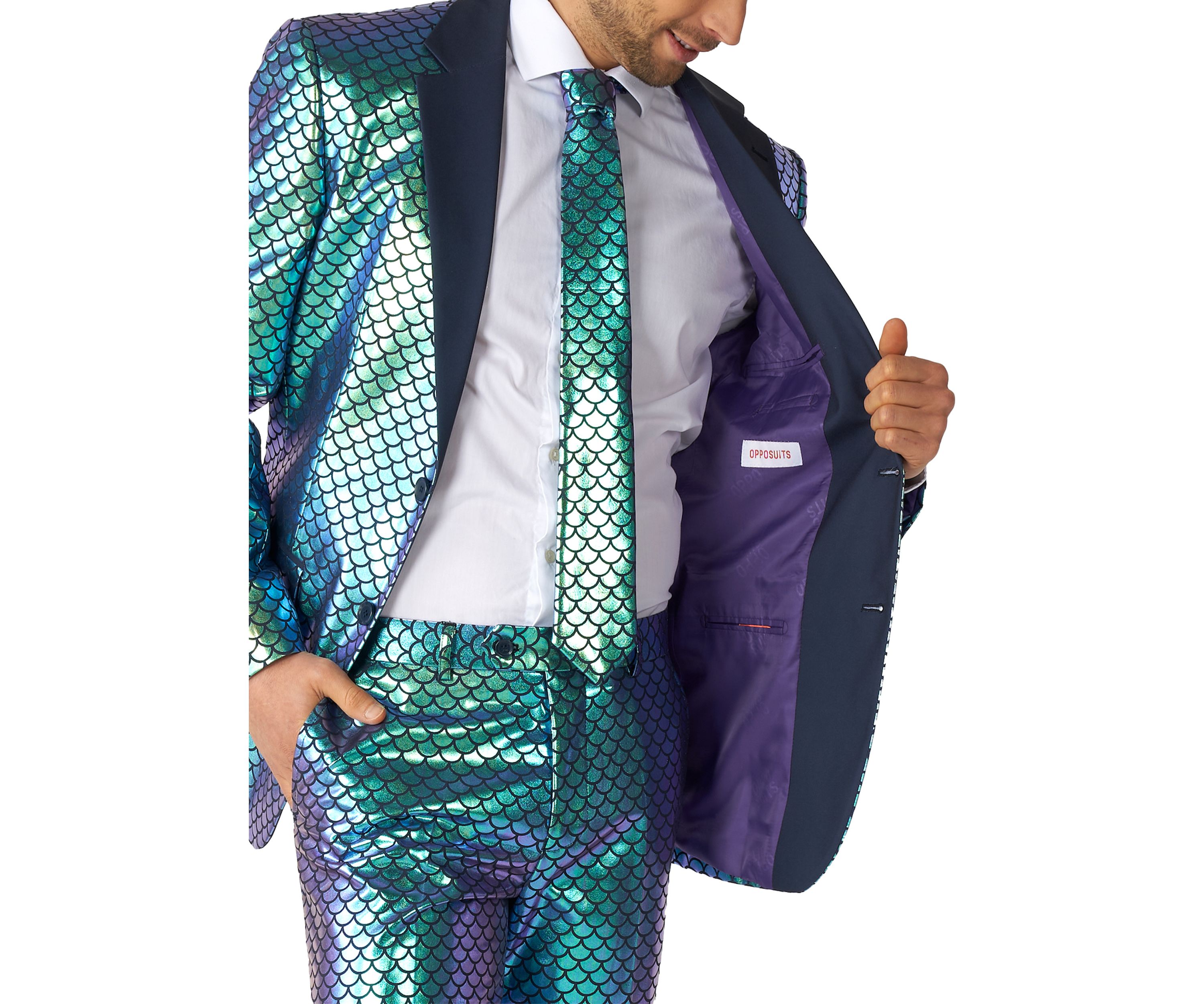 Fancy Fish  2 Piece Suit + Tie
