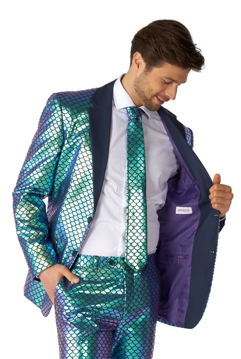 Fancy Fish  2 Piece Suit + Tie