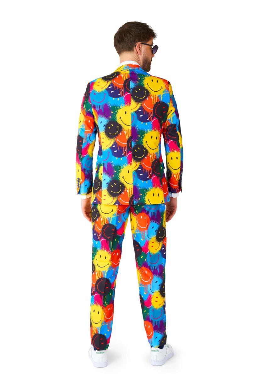 Smiley® Drip  2 Piece Suit + Tie