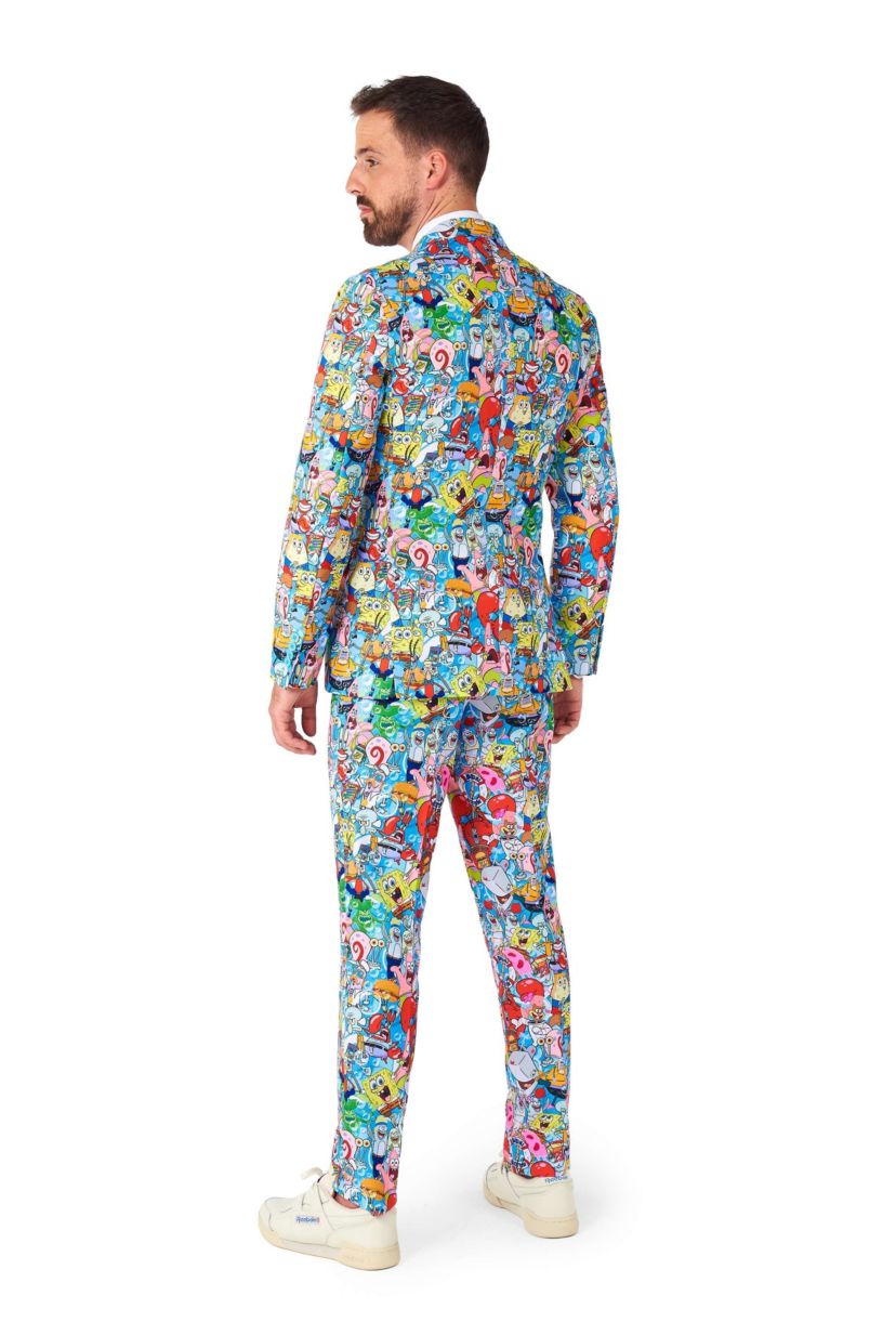 SpongeBob™ Frenzy 2 Piece Suit + Tie