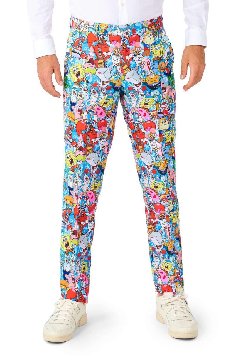 SpongeBob™ Frenzy 2 Piece Suit + Tie