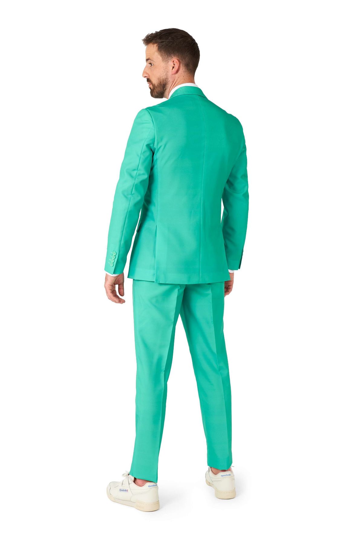 Trendy Turquoise  2 Piece Suit + Tie