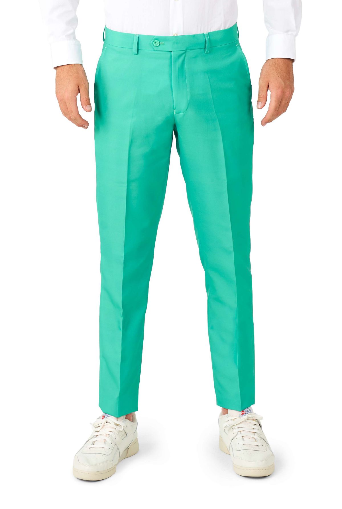 Trendy Turquoise  2 Piece Suit + Tie