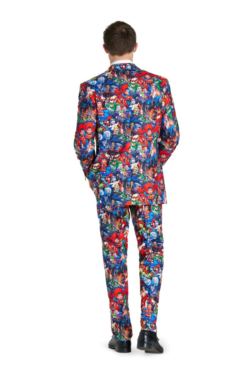 DC Heroes   2 Piece Suit + Tie