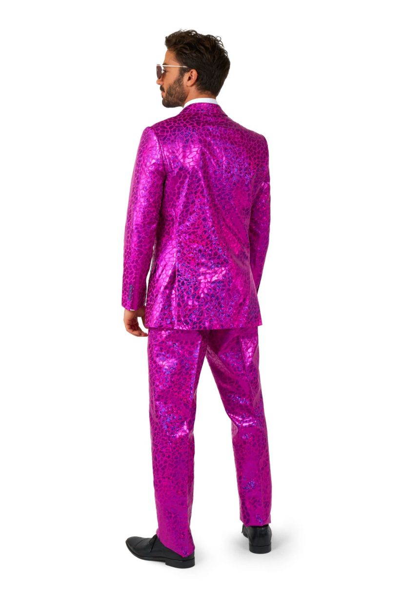 Peppy Pink  2 Piece Suit + Tie