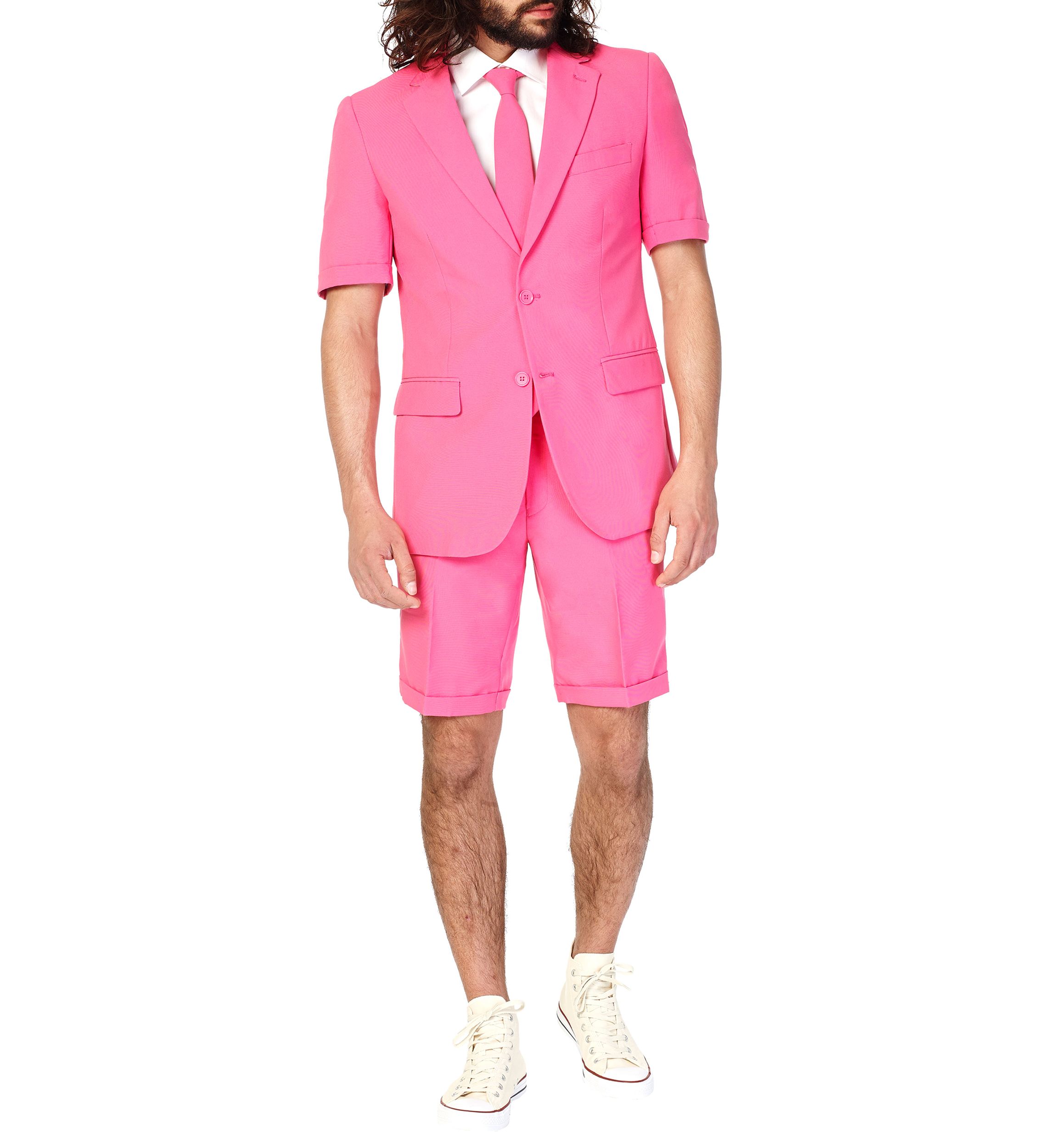 SUMMER Mr. Pink  2 Piece Suit + Tie