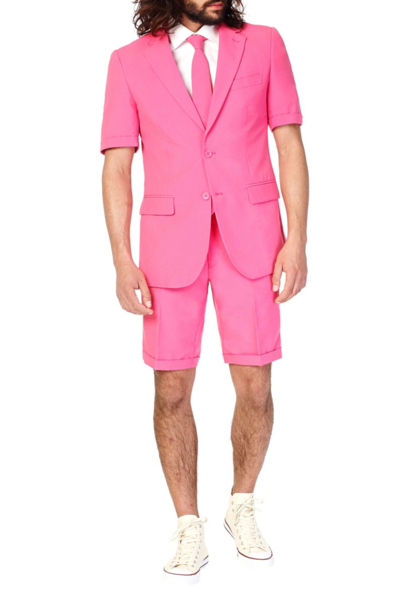 SUMMER Mr. Pink  2 Piece Suit + Tie
