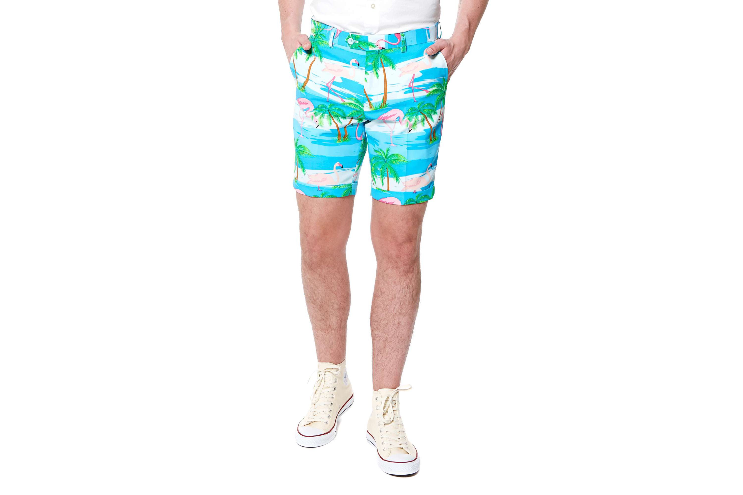 SUMMER Flaminguy  2 Piece Suit + Tie