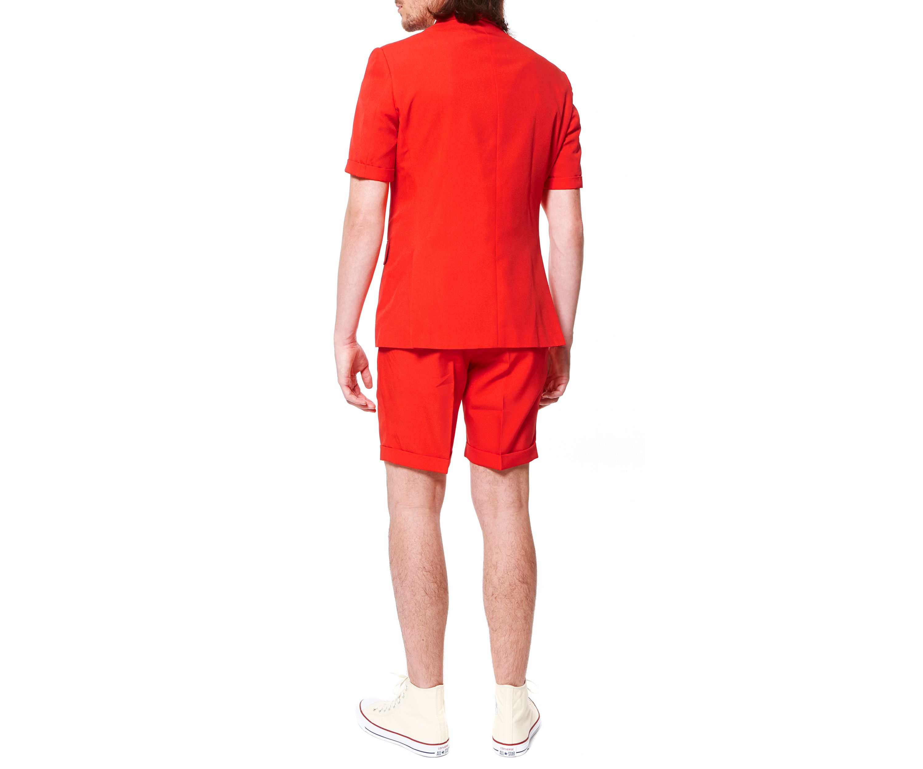 SUMMER Red Devil 2 Piece Suit + Tie