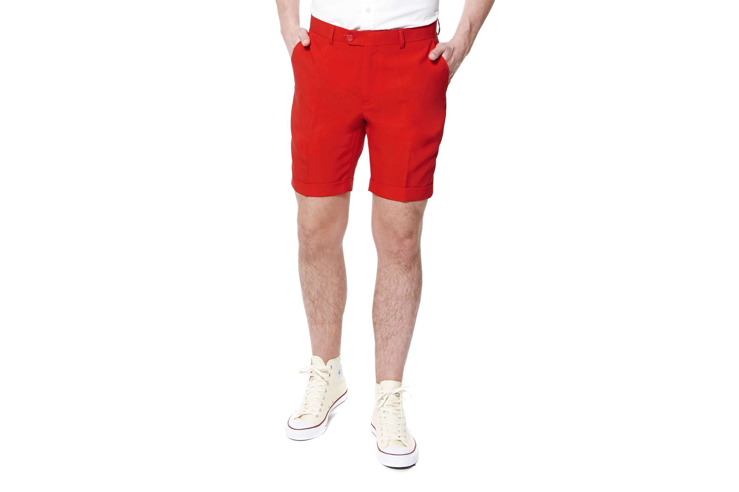 SUMMER Red Devil 2 Piece Suit + Tie