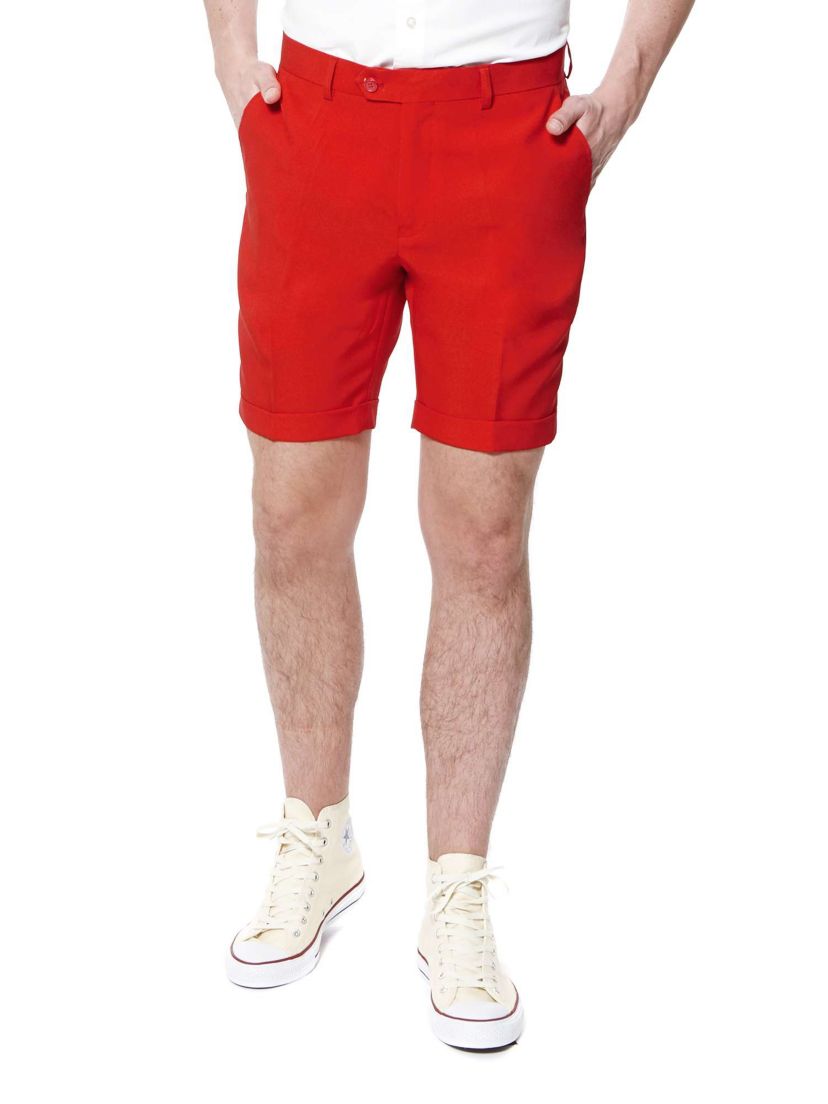 SUMMER Red Devil 2 Piece Suit + Tie