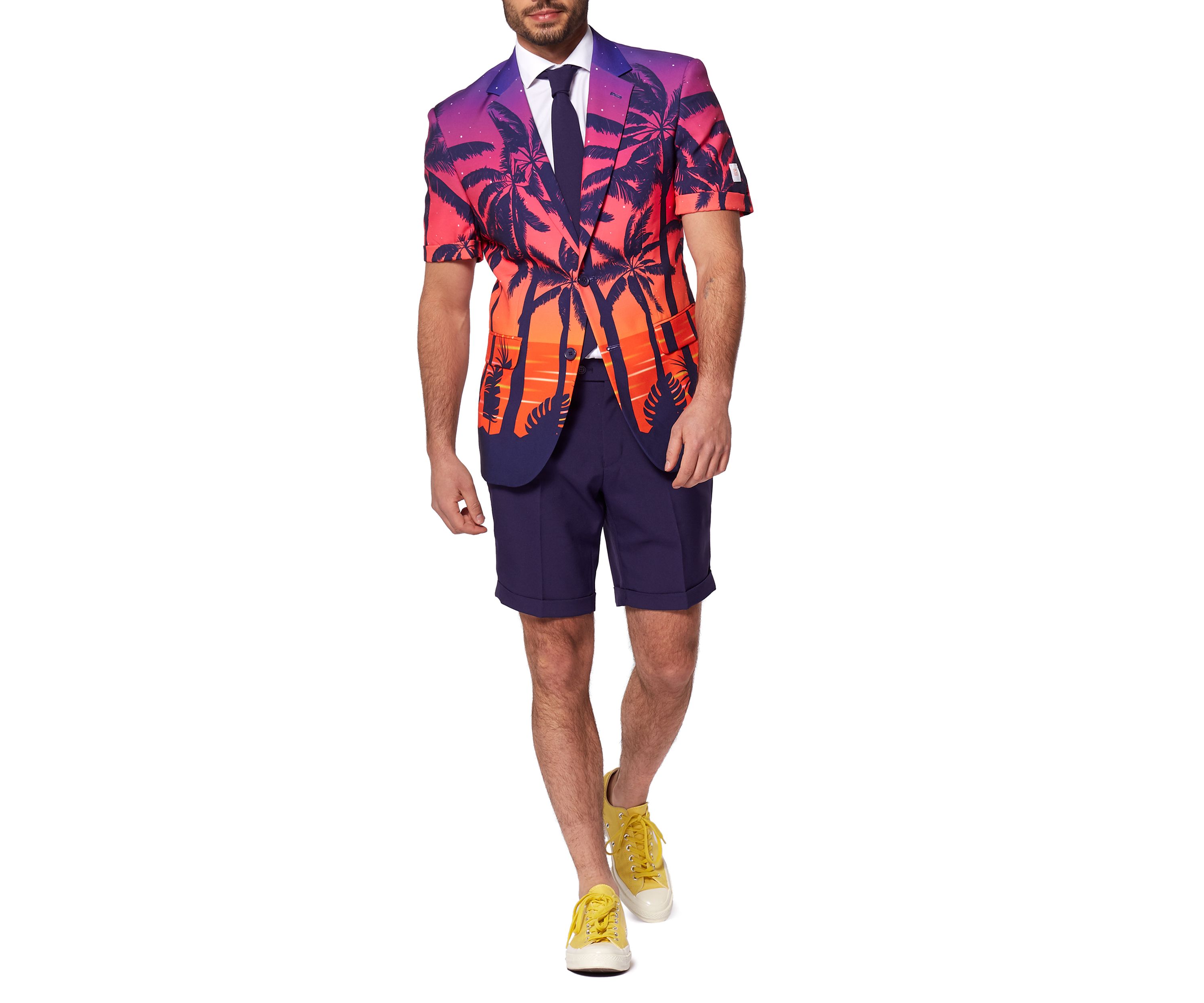 SUMMER Suave Sunset  2 Piece Suit + Tie