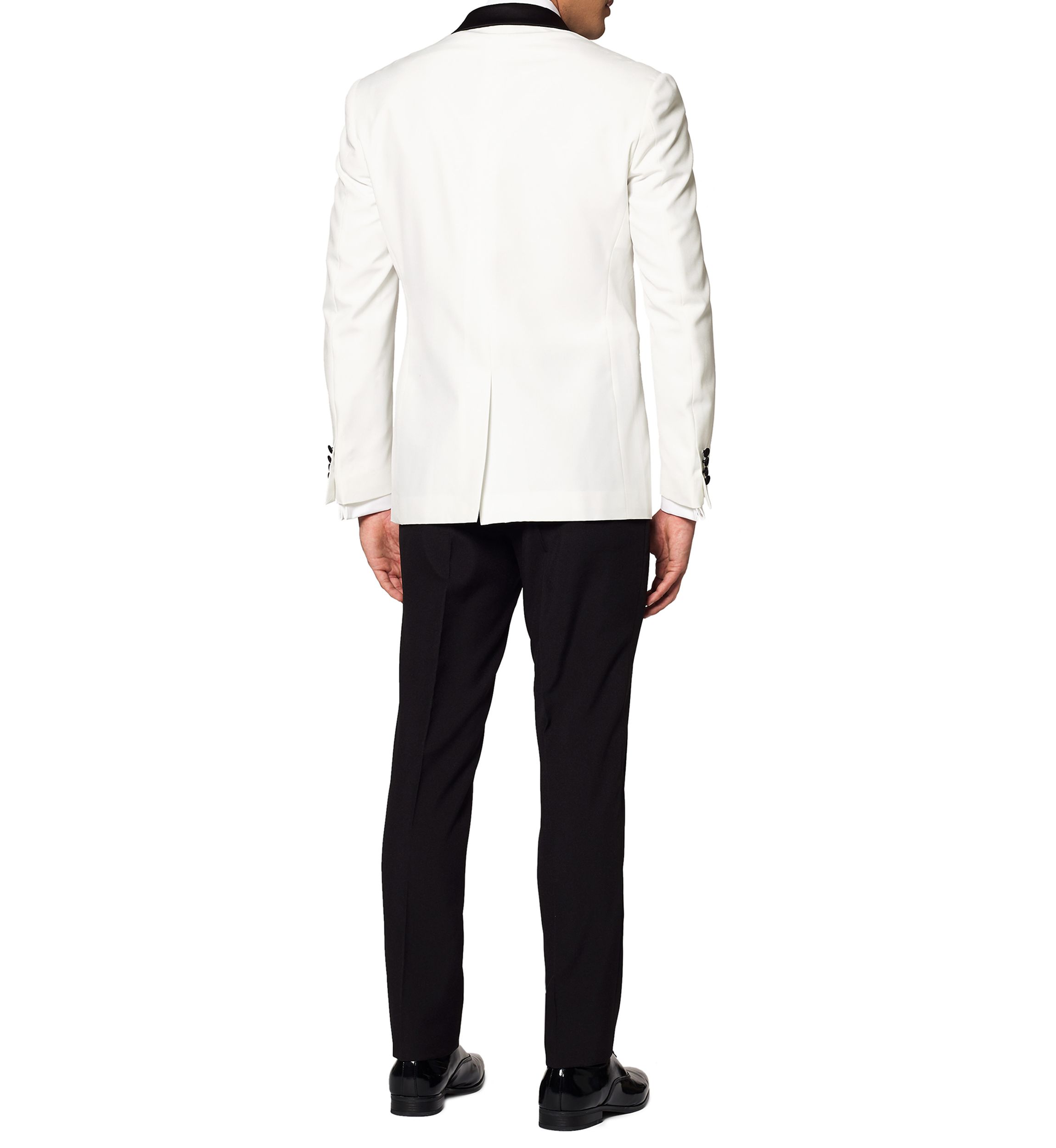Pearly White Tuxedo 2 Piece Tuxedo + Bow Tie