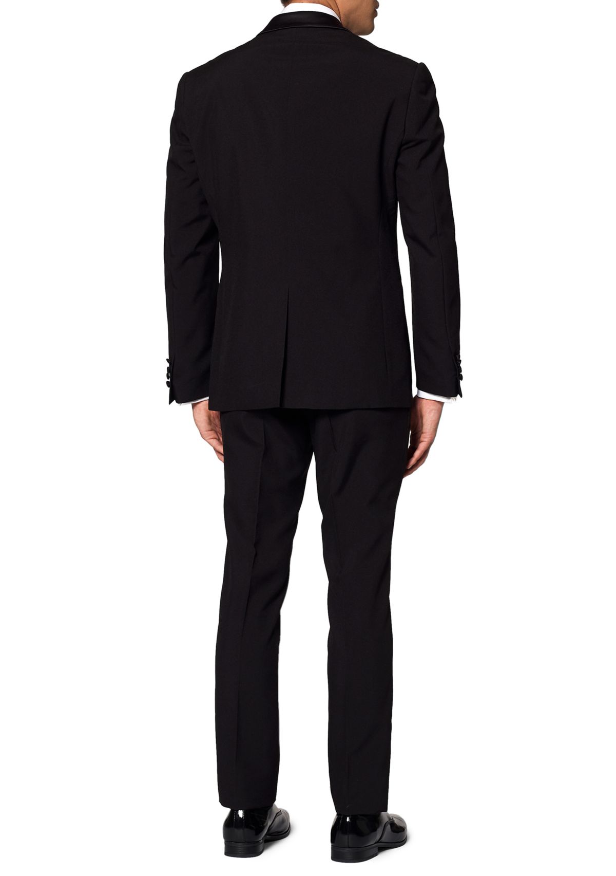 Jet Set Black Tuxedo 2 Piece Tuxedo + Bow Tie