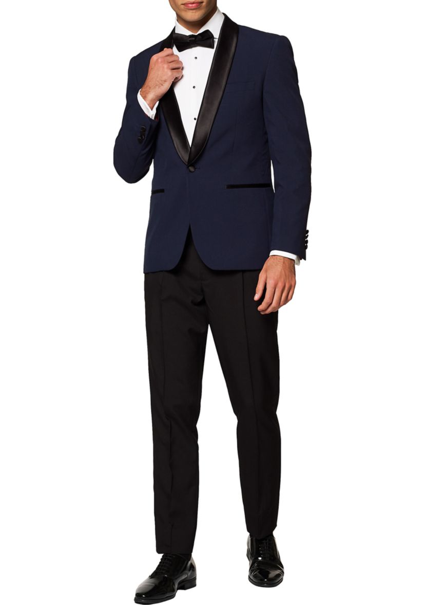 Midnight Blue Tuxedo 2 Piece Tuxedo + Bow Tie
