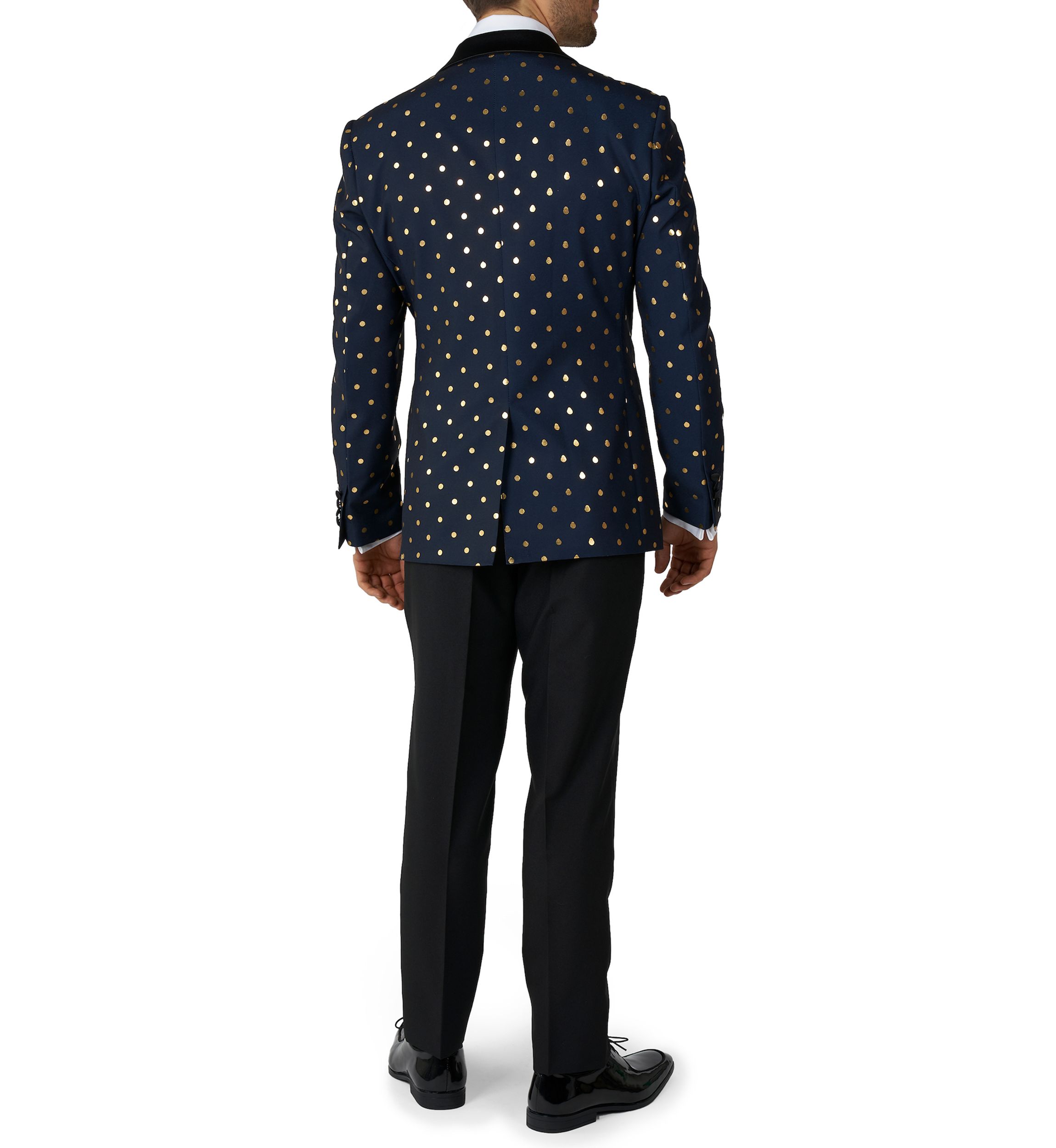 Goldy Dots Tuxedo 2 Piece Tuxedo + Bow Tie