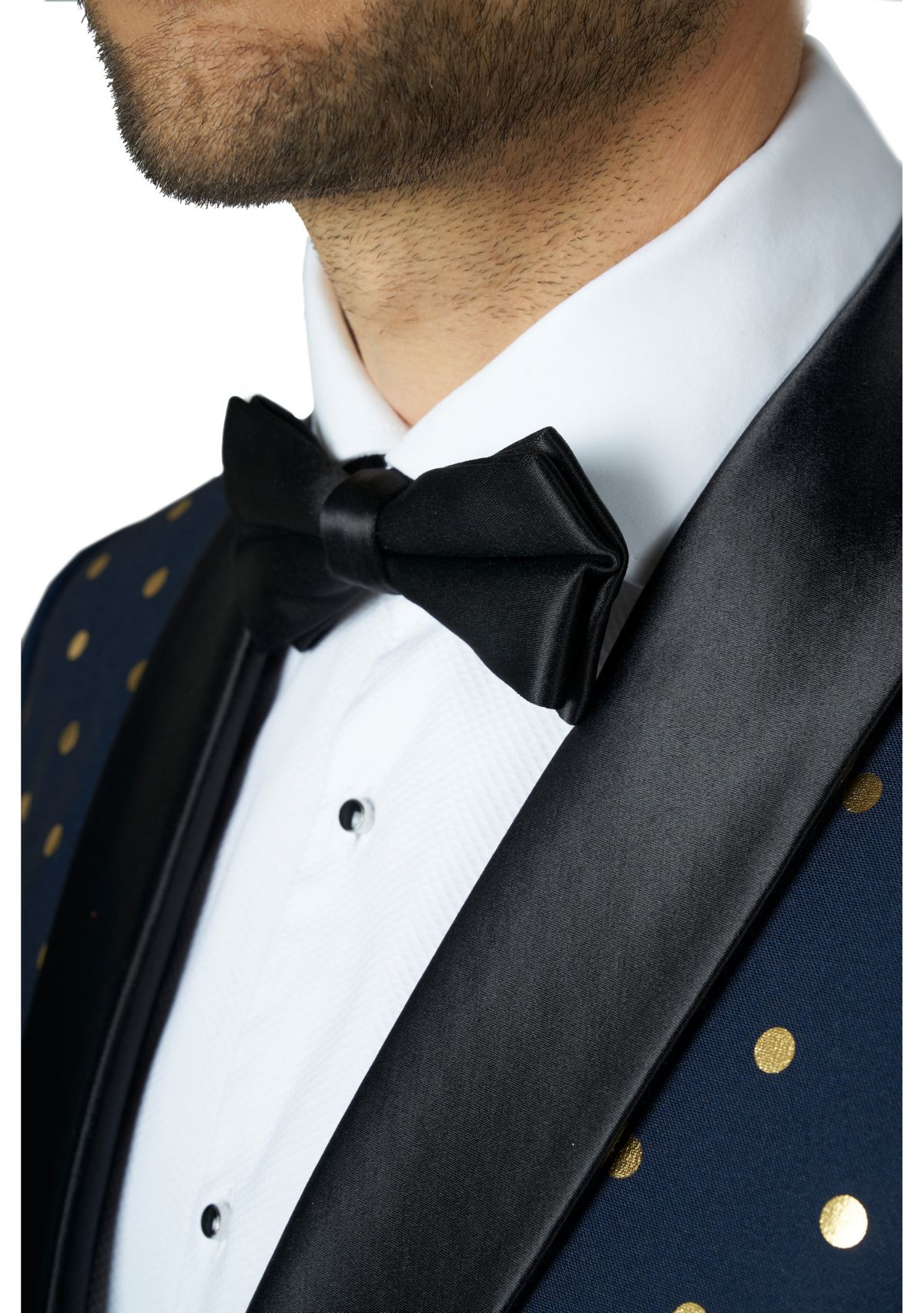 Goldy Dots Tuxedo 2 Piece Tuxedo + Bow Tie