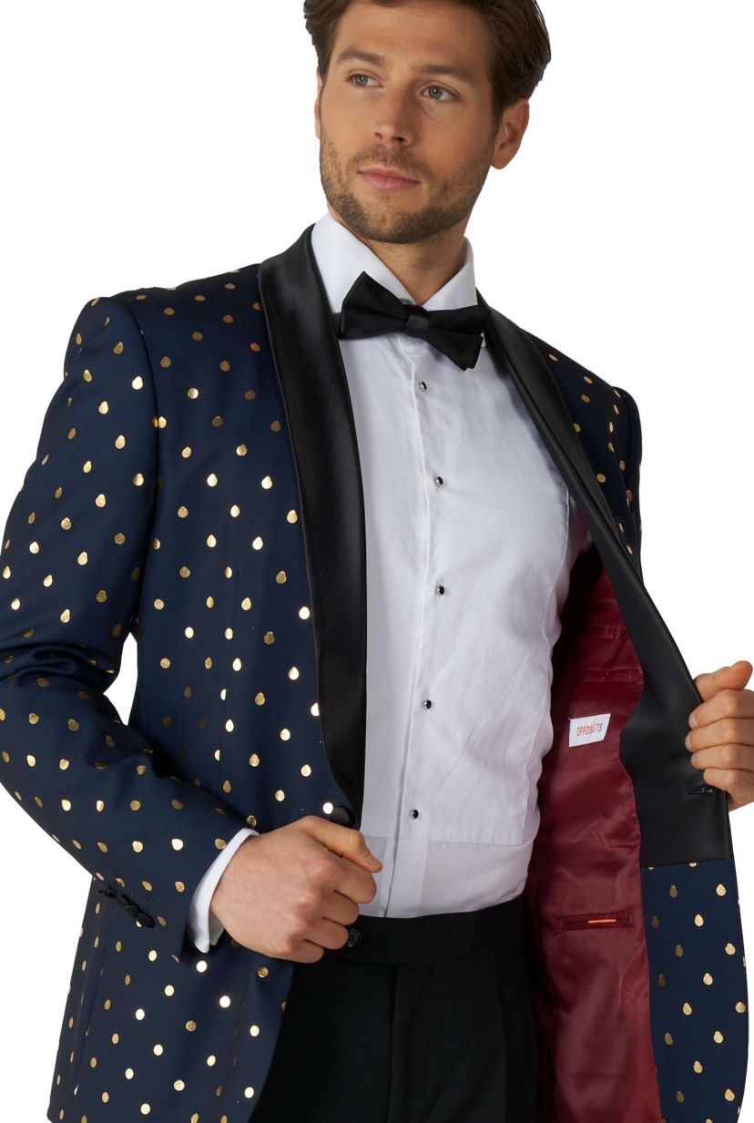Goldy Dots Tuxedo 2 Piece Tuxedo + Bow Tie