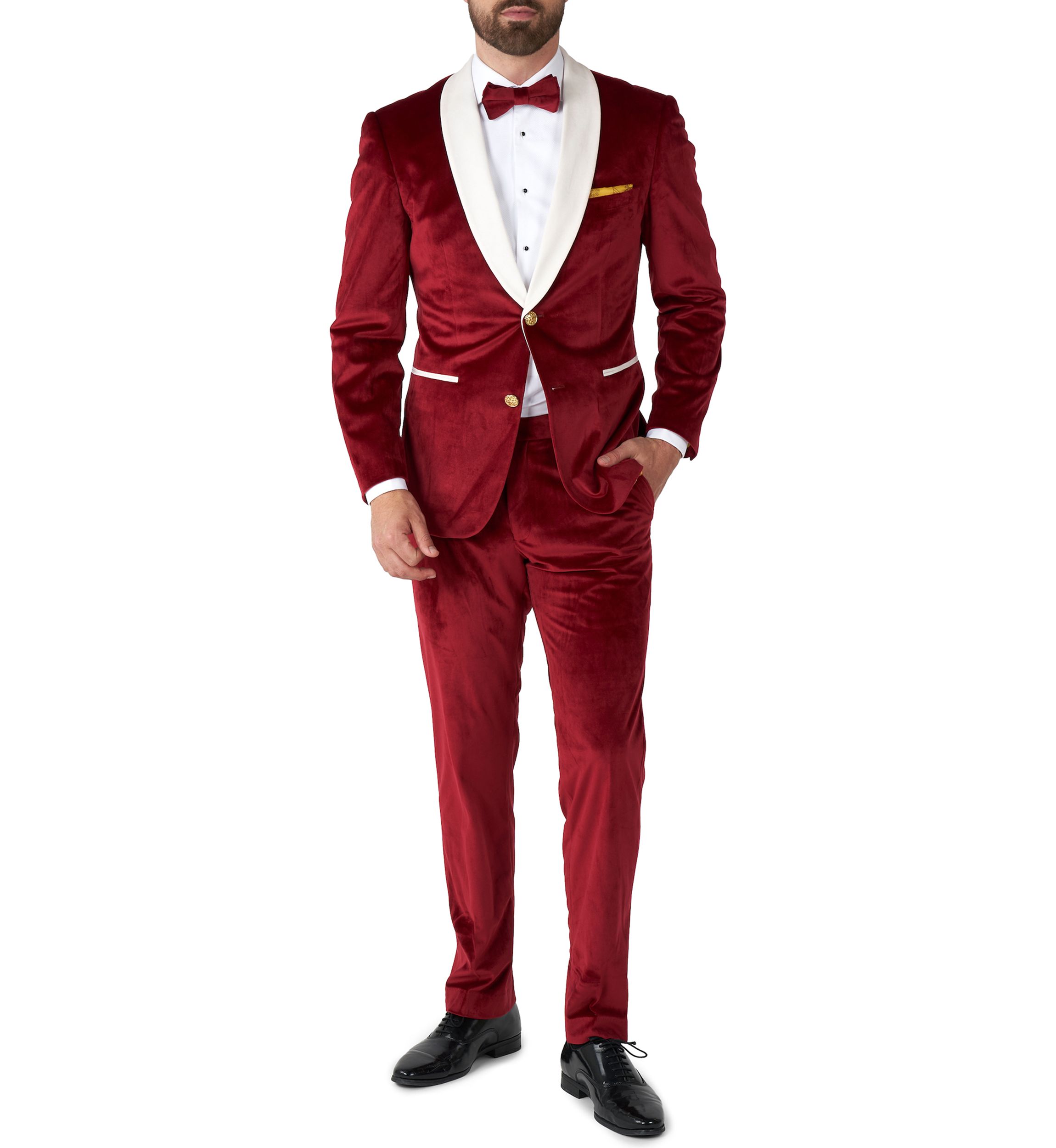 Velvet Vibes Tuxedo 2 Piece Tuxedo + Bow Tie
