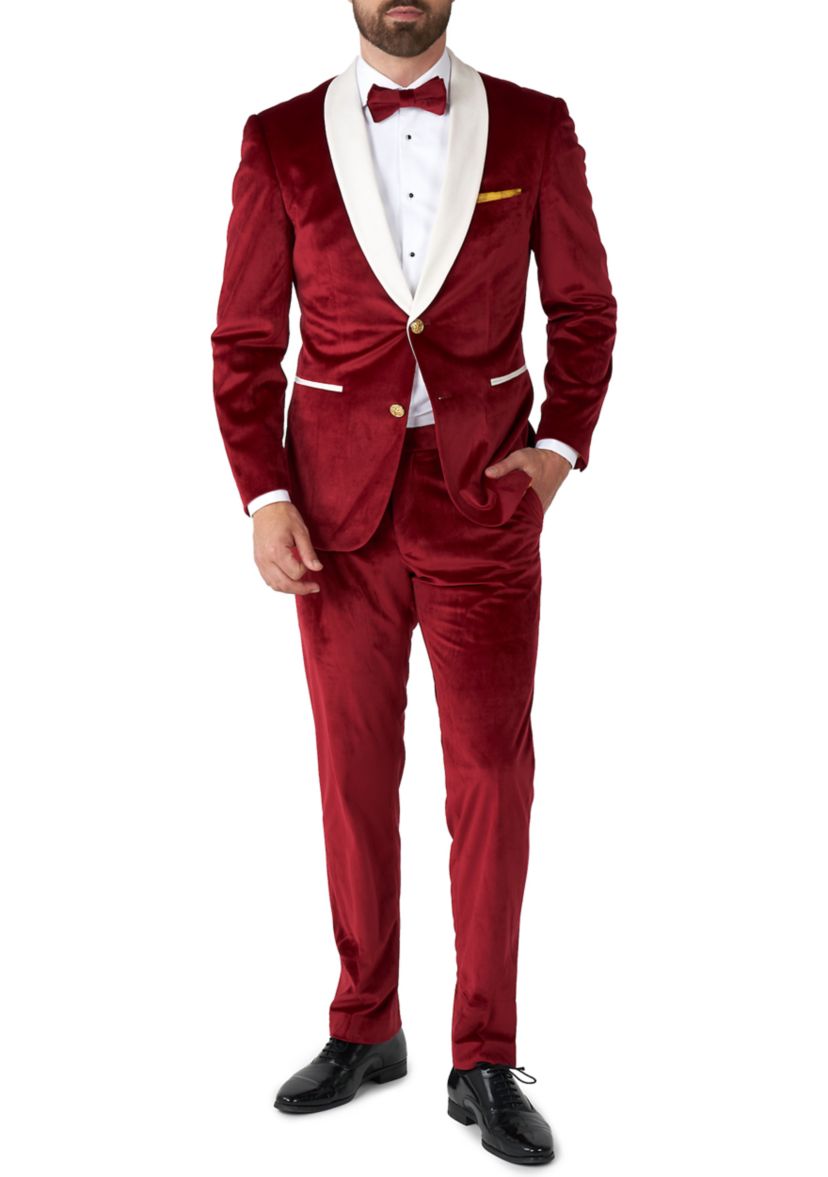 Velvet Vibes Tuxedo 2 Piece Tuxedo + Bow Tie