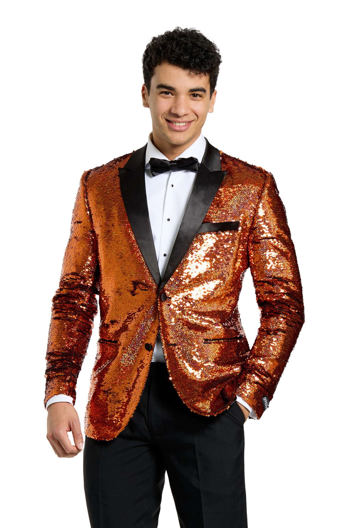 Splendid Sequins   2 Piece Tuxedo + Bow Tie
