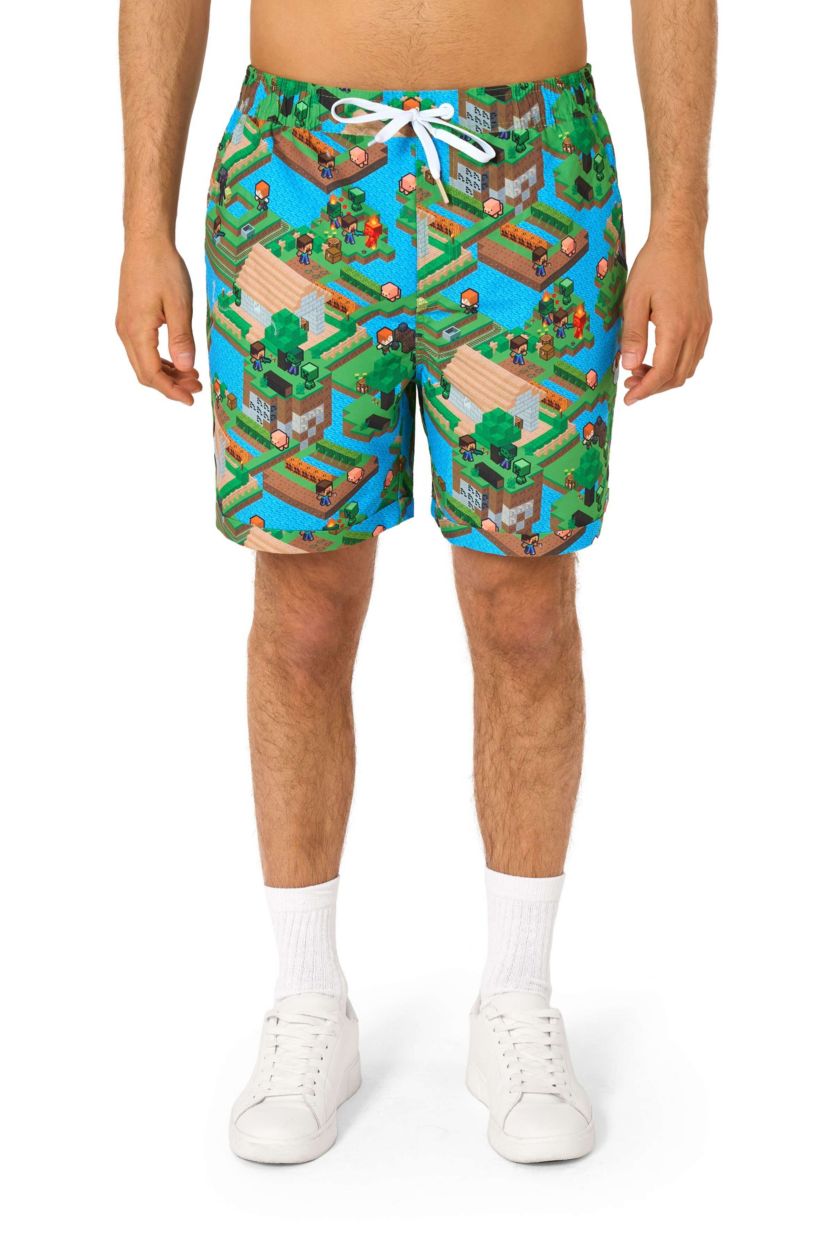 OppoSuits Mens Summer Set - Minecraft