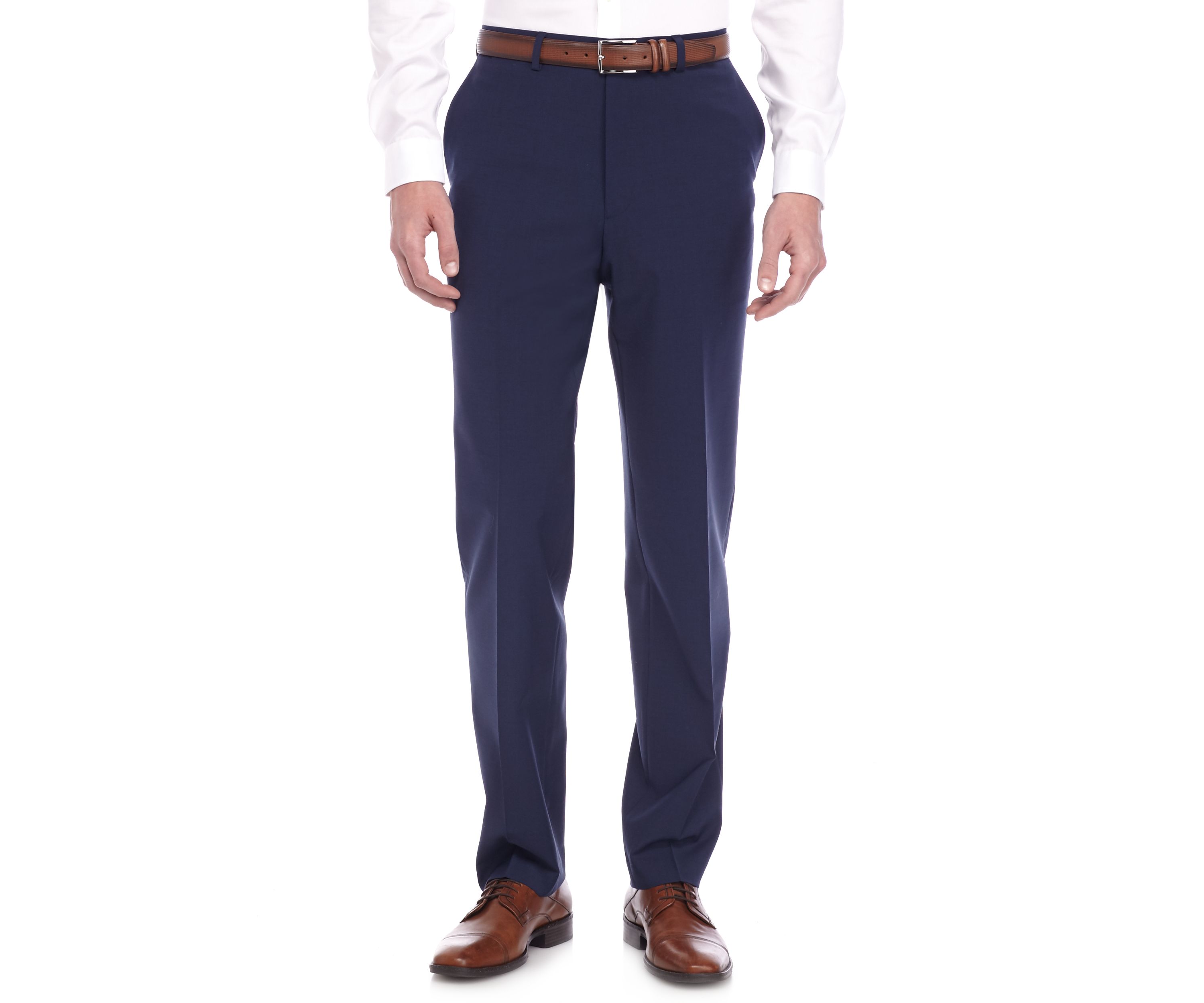 Big & Tall Motion Flex Wool Blend Suit Separate Pant