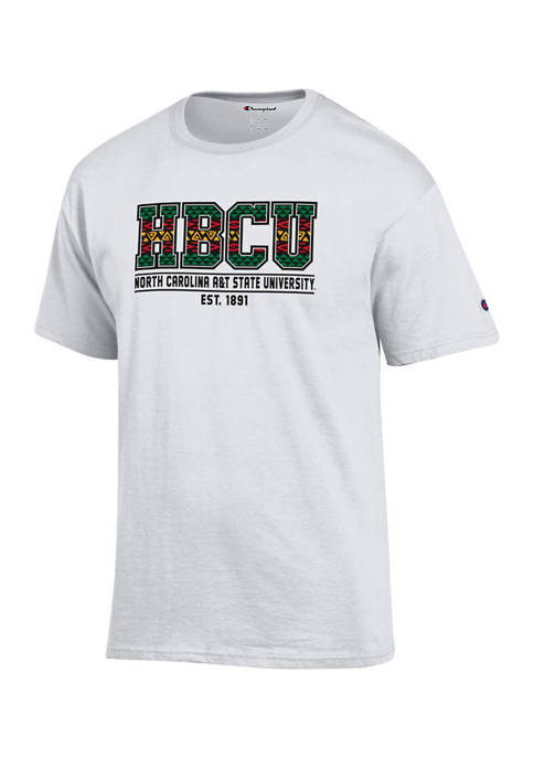 NCAA NC A&T Aggies Short Sleeve HBCU Graphic T-Shirt