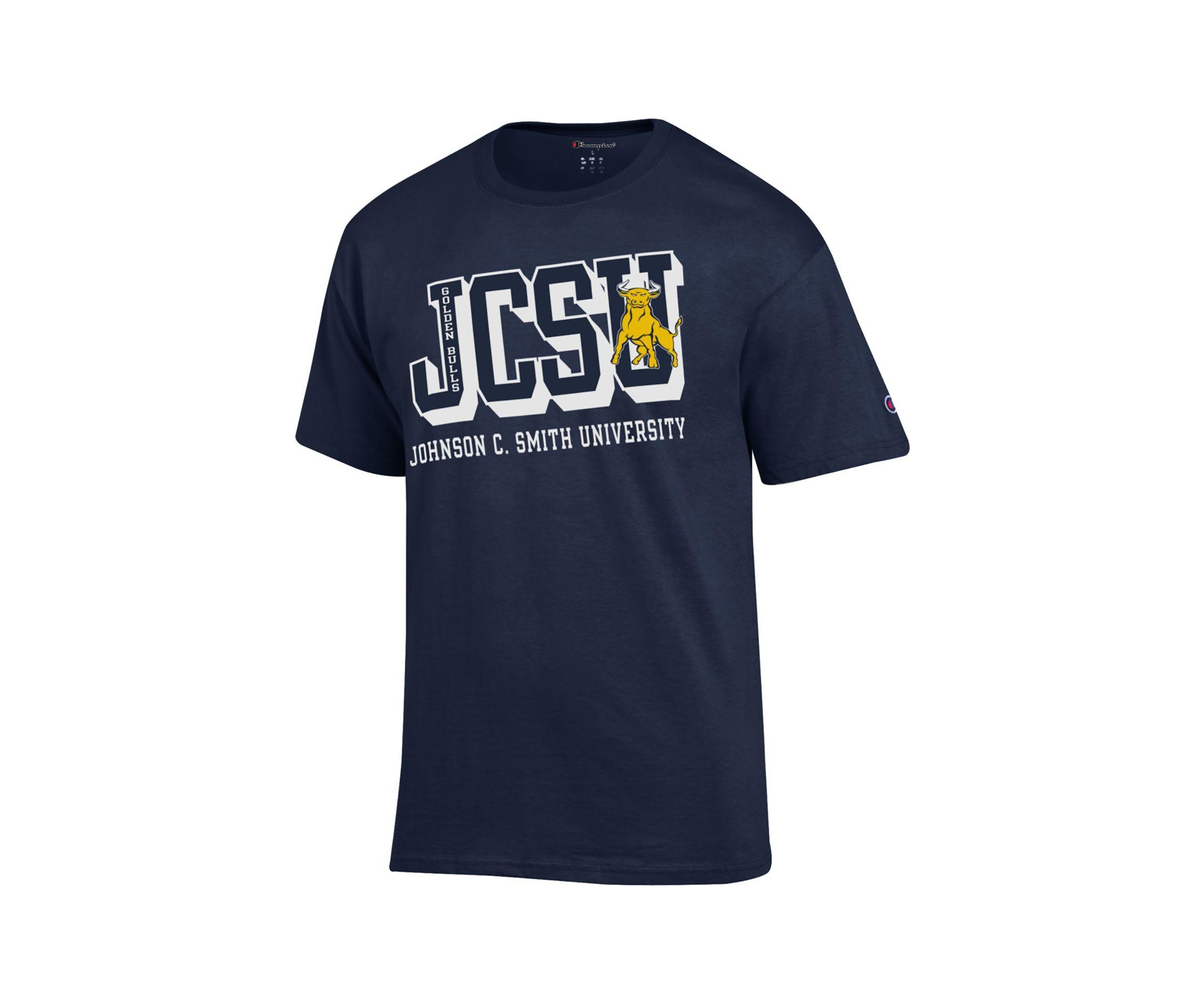 HBCU Johnson C Smith The Golden Bulls Mascot Graphic T-Shirt
