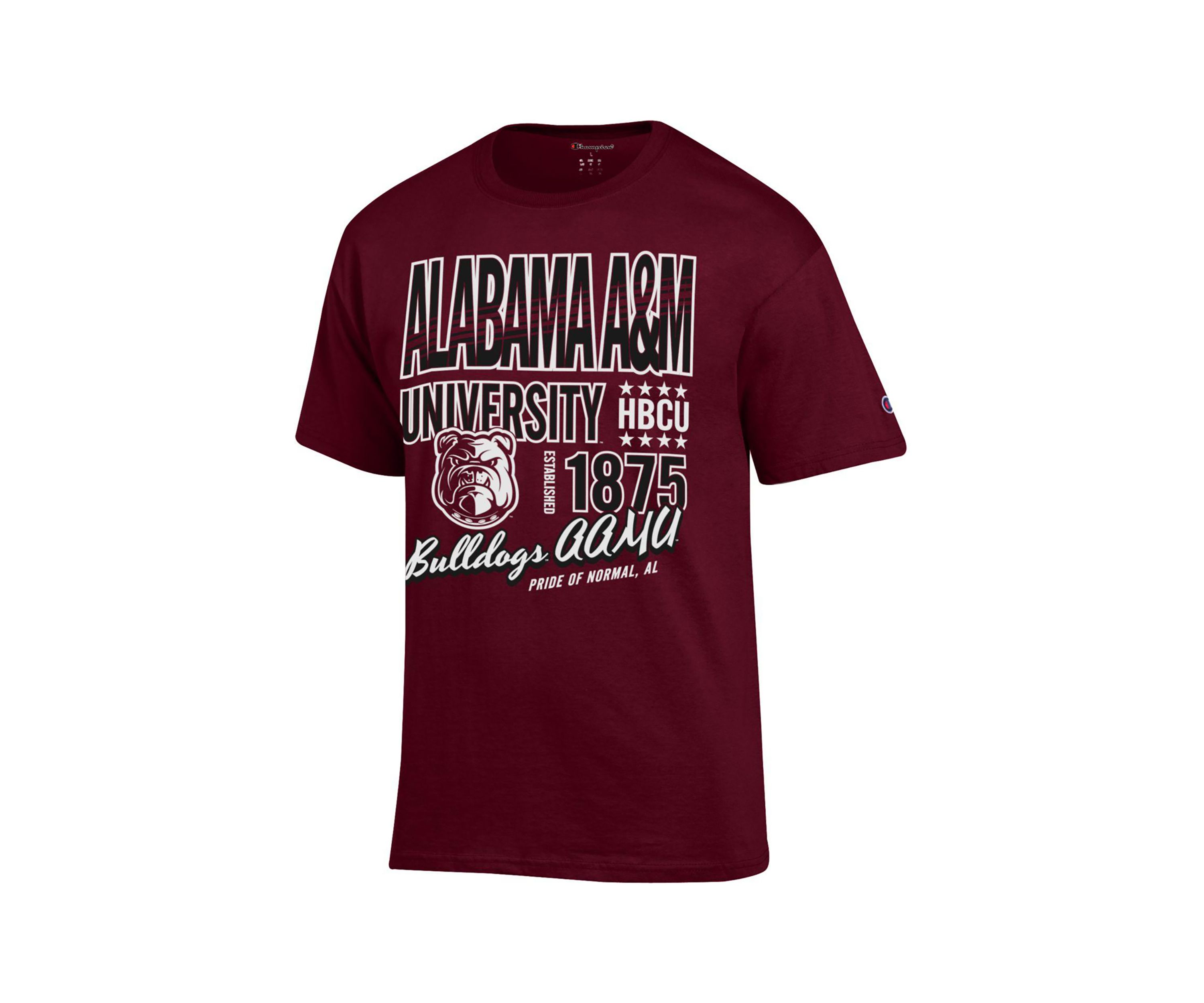 NCAA Alabama A&M Bulldogs Mascot Graphic T-Shirt 
