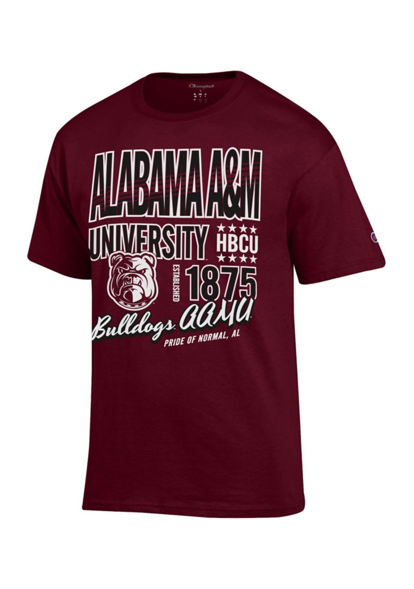 NCAA Alabama A&M Bulldogs Mascot Graphic T-Shirt 