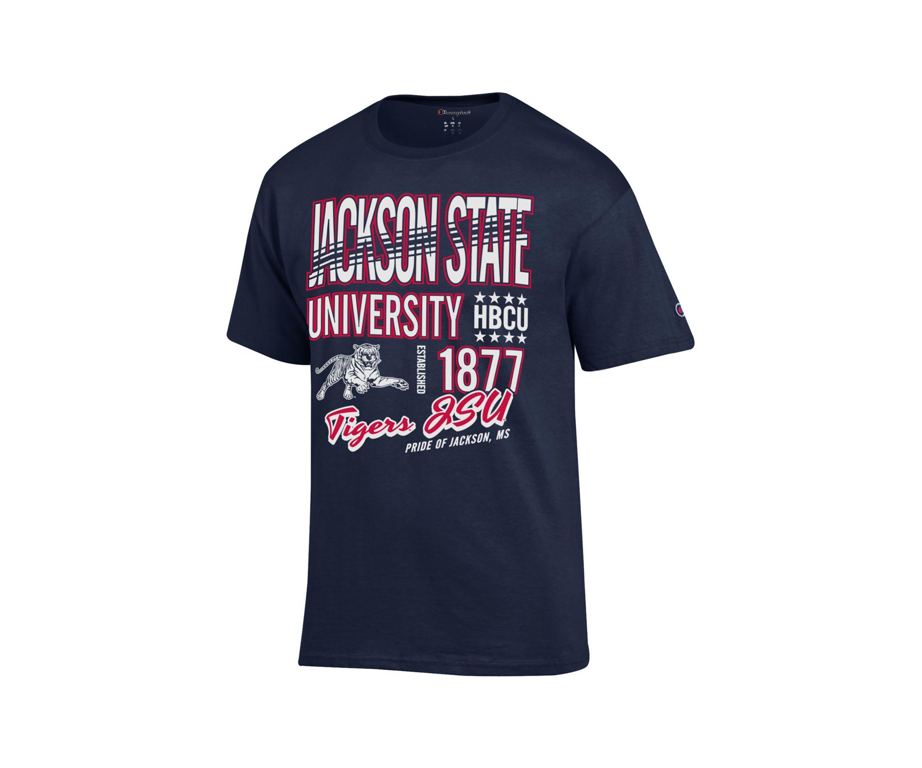 NCAA Jackson State Tigers Mascot Graphic T-Shirt