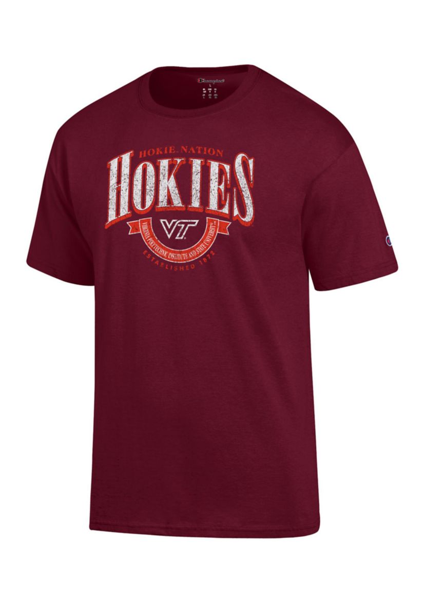 NCAA Virginia Tech Hokies Jersey Short Sleeve Graphic T-Shirt 