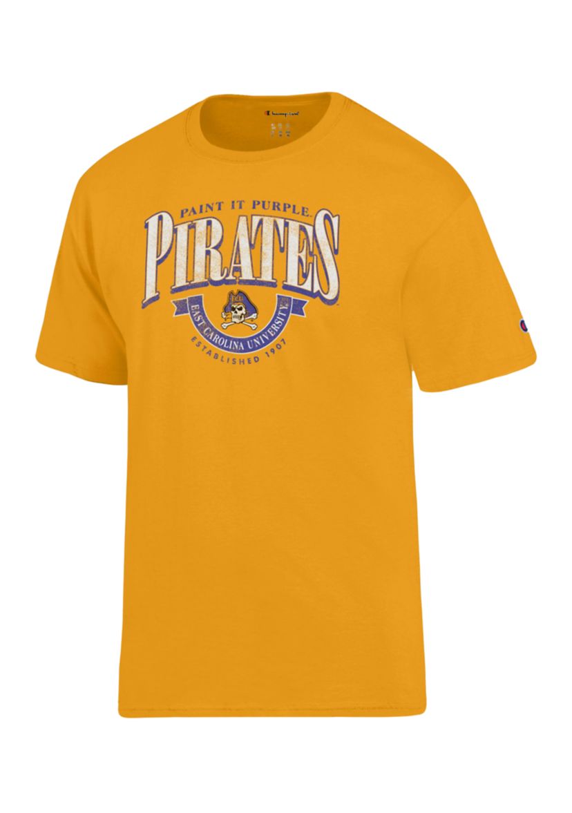 NCAA East Carolina Pirates Jersey Short Sleeve Graphic T-Shirt 