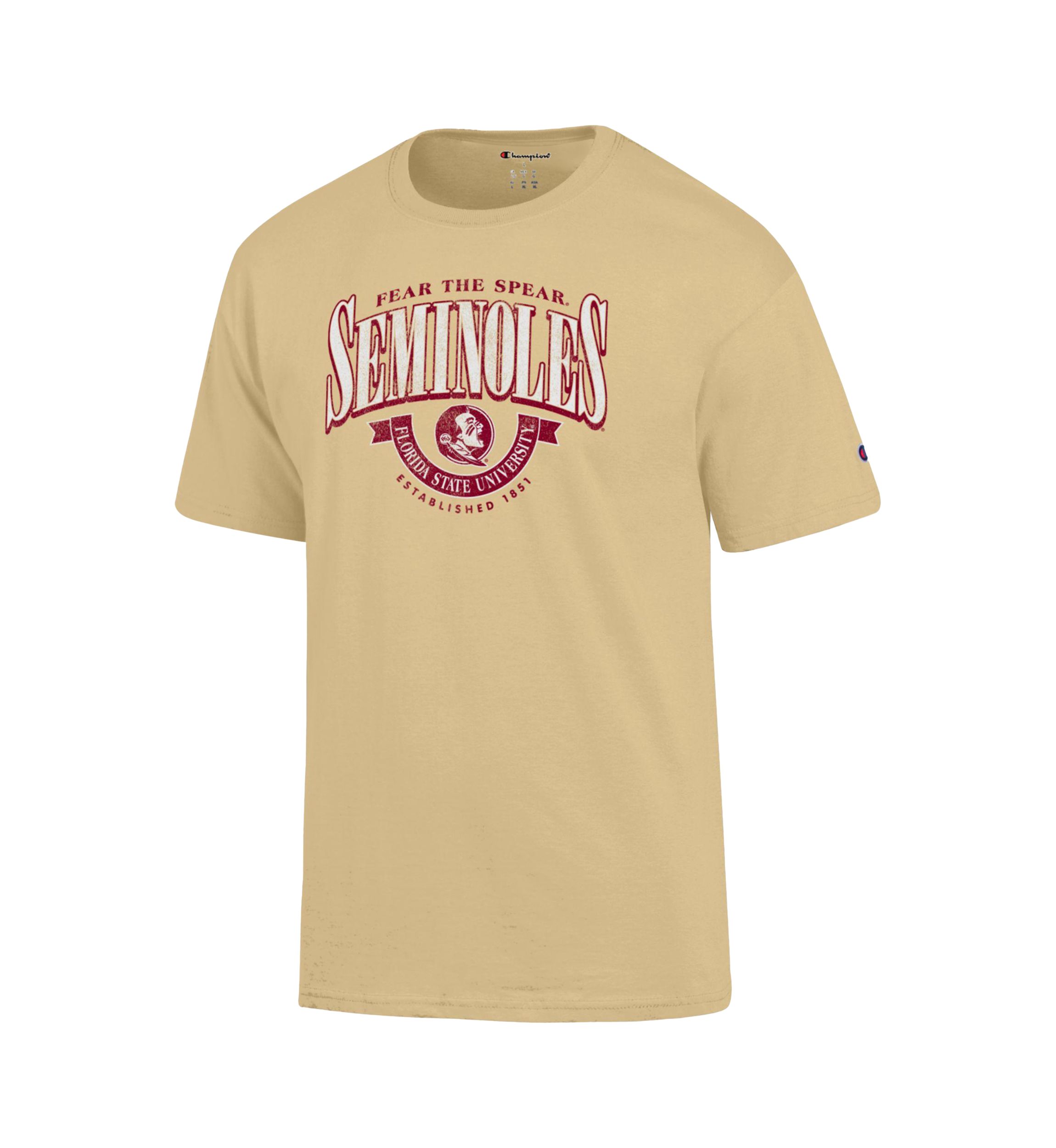 NCAA Florida State Seminoles Jersey Short Sleeve Graphic T-Shirt 