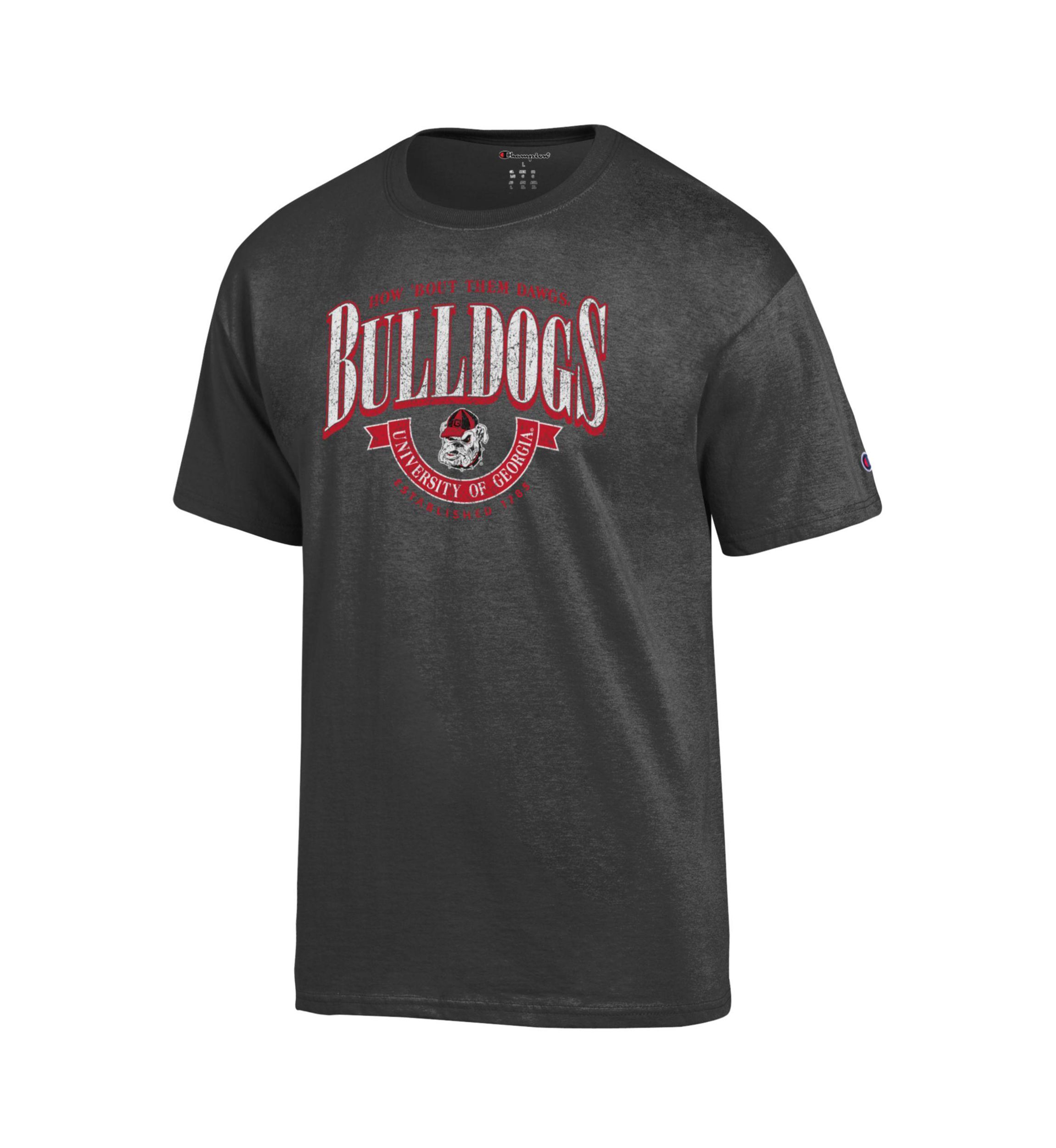 NCAA Georgia Bulldogs Jersey Short Sleeve Graphic T-Shirt 
