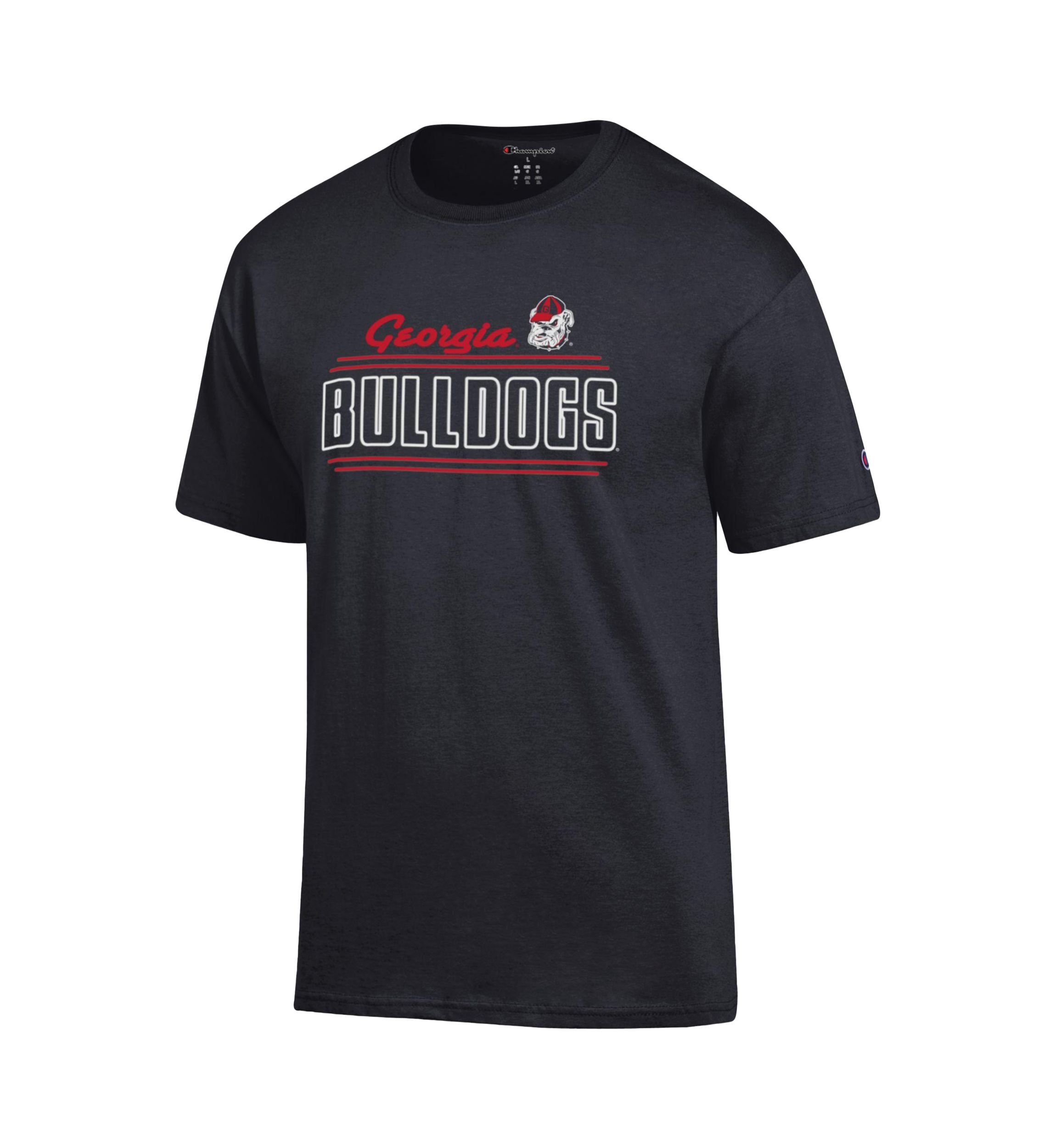NCAA Georgia Bulldogs Jersey Short Sleeve Graphic T-Shirt 