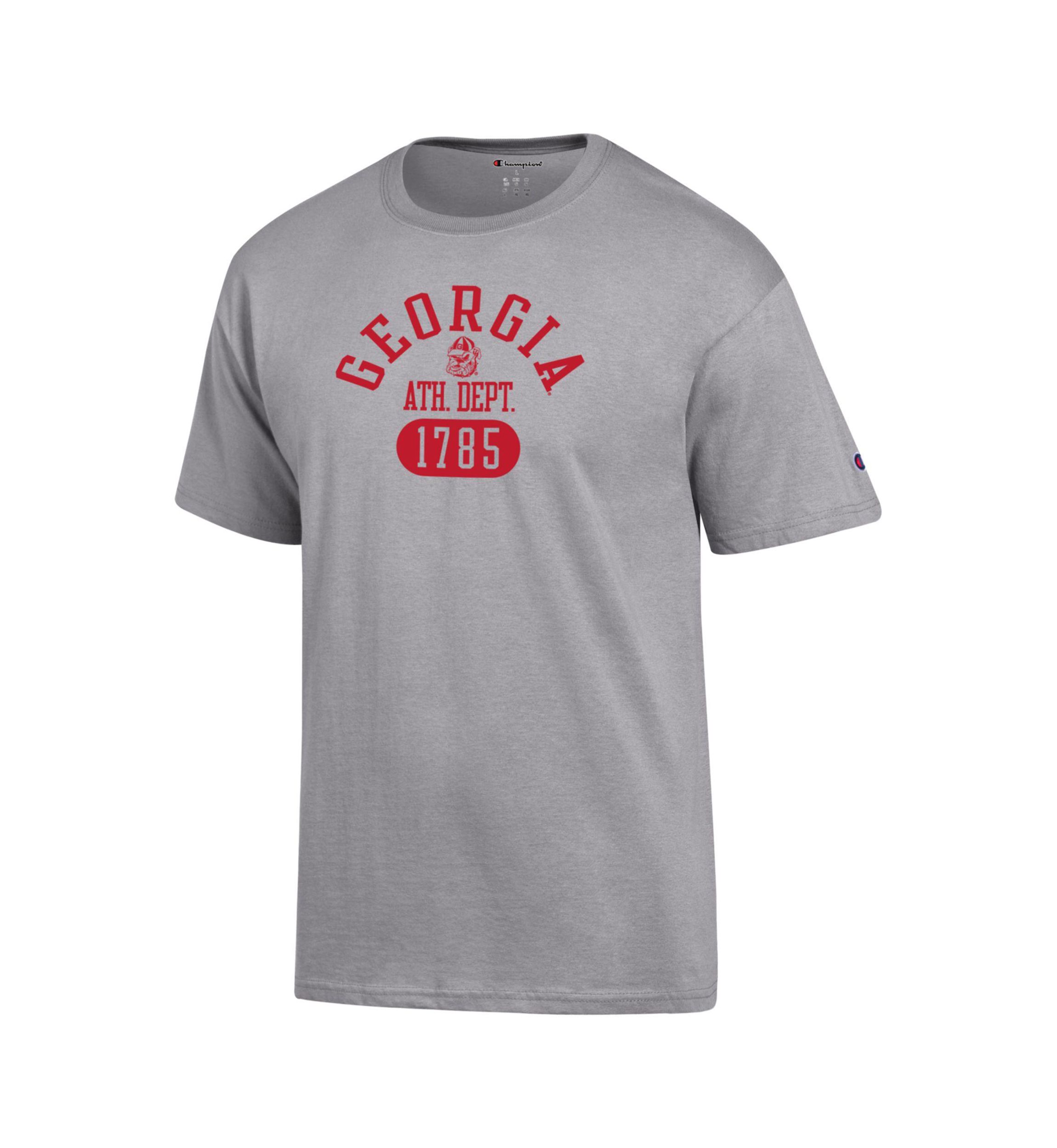 NCAA Georgia Bulldogs Jersey Short Sleeve Graphic T-Shirt 