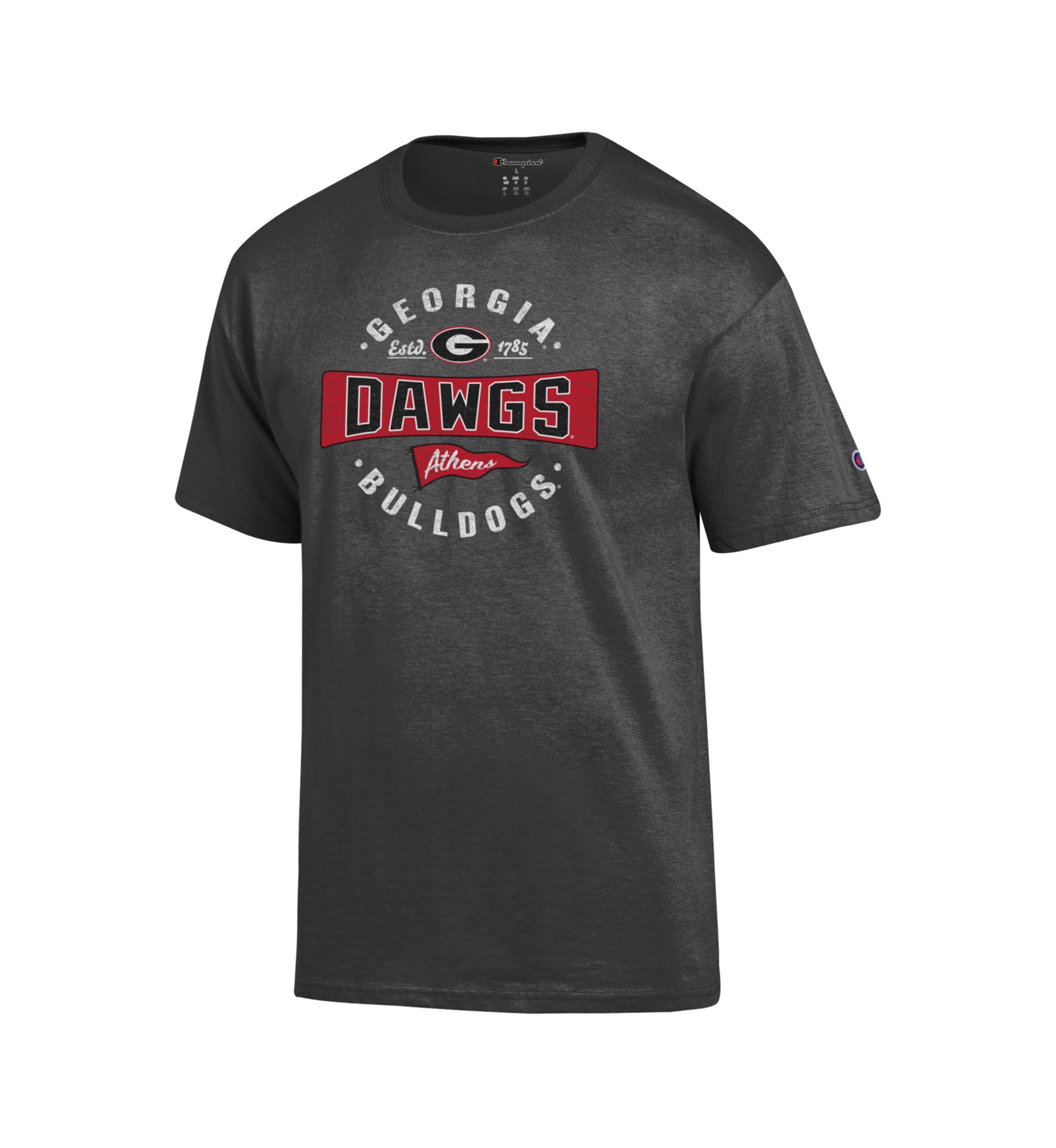 NCAA Georgia Bulldogs Jersey Short Sleeve Graphic T-Shirt 