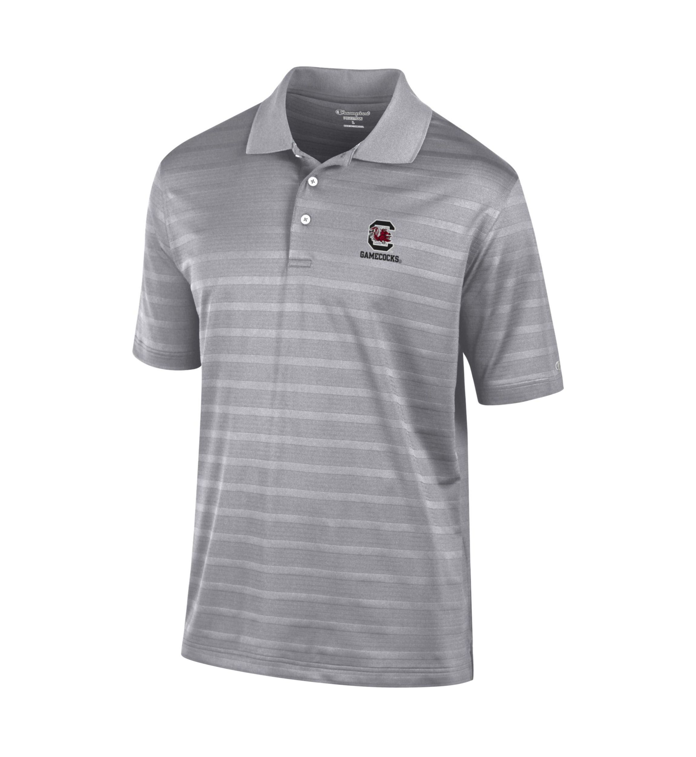 NCAA South Carolina Gamecocks Solid Textured Polo Shirt