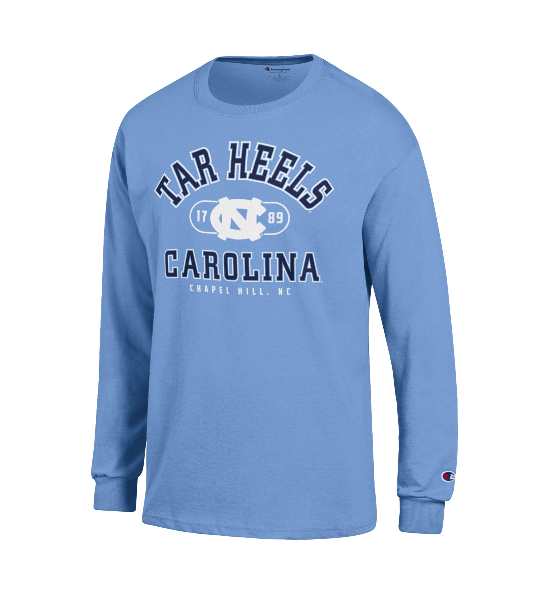 NCAA North Carolina Tar Heels Jersey Long Sleeve Graphic T-Shirt 