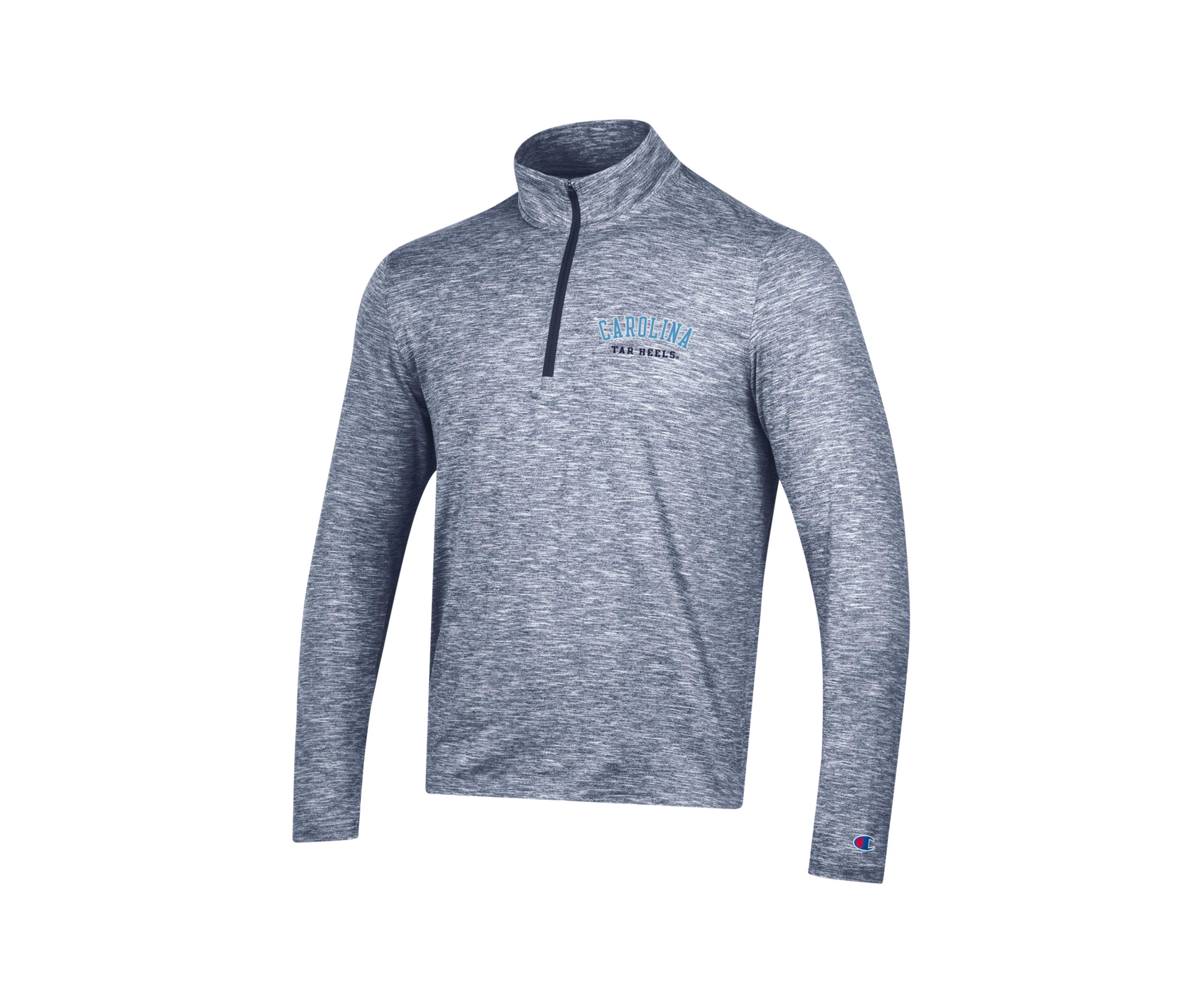 NCAA North Carolina Tar Heels Soft Touch 1/4 Zip Pullover 