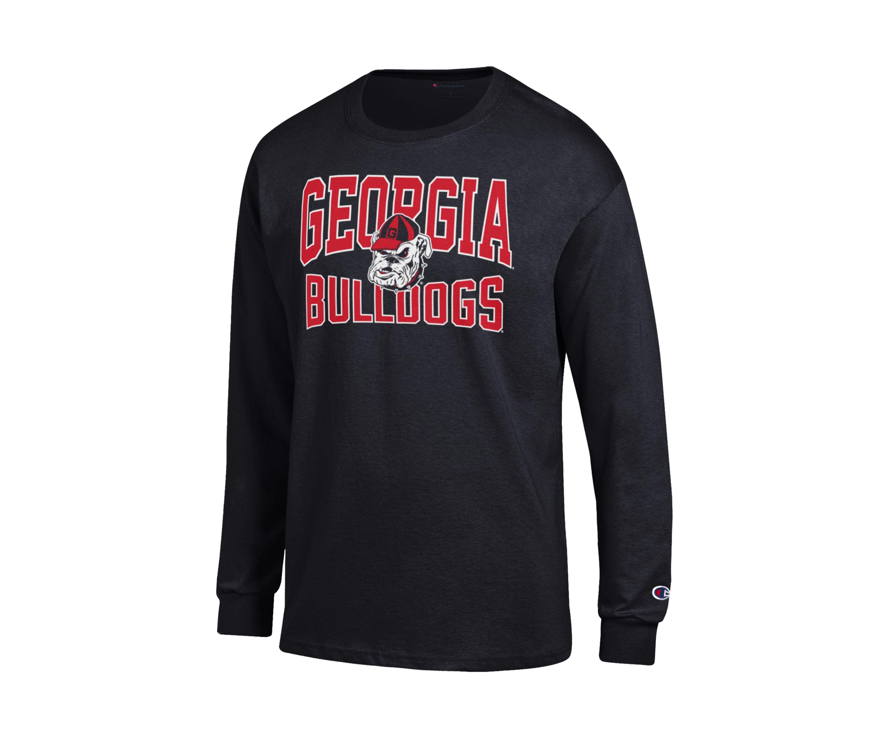 NCAA Georgia Bulldogs Jersey Long Sleeve Graphic T-Shirt 